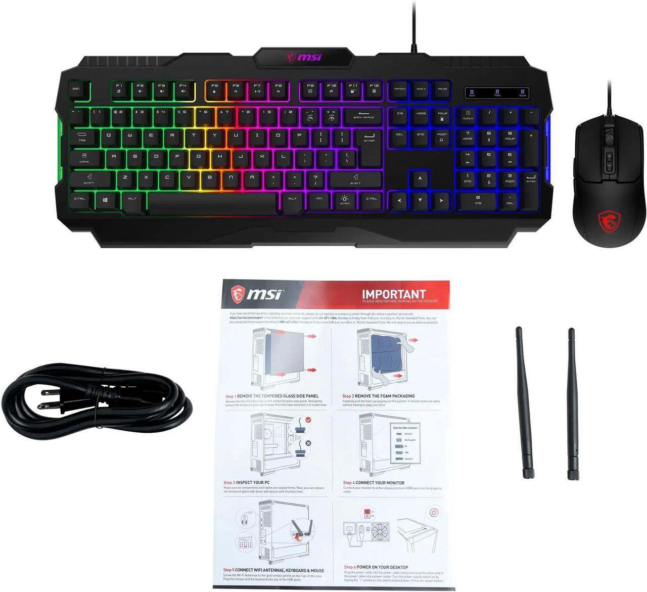 Alt view image 8 of 8 - MSI AEGIS R2 Gaming Desktop Intel Core i9-14900F GeForce RTX 4070 SUPER 32GB RAM 2 TB NVMe SSD Windows 11 Home A14NUE9-1035US