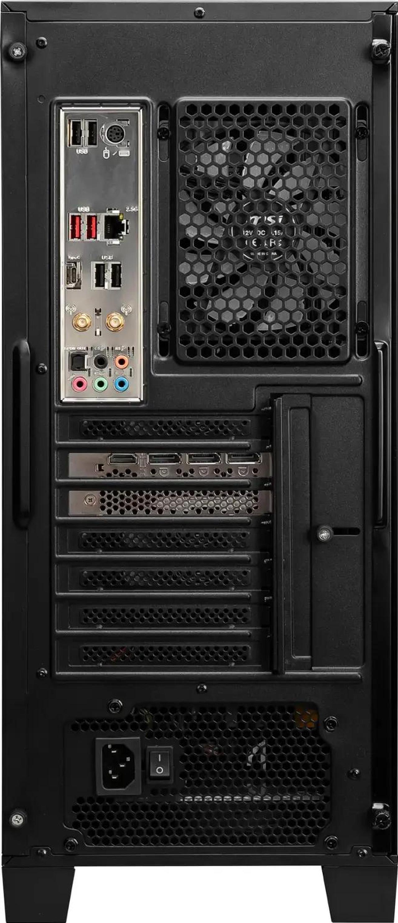 Alt view image 5 of 7 - MSI Gaming Desktop PC CODEX R2 A12TA-237US Intel Core i5-12400F 16GB DDR5 500GB SSD GeForce RTX 3050 Windows 11 Home