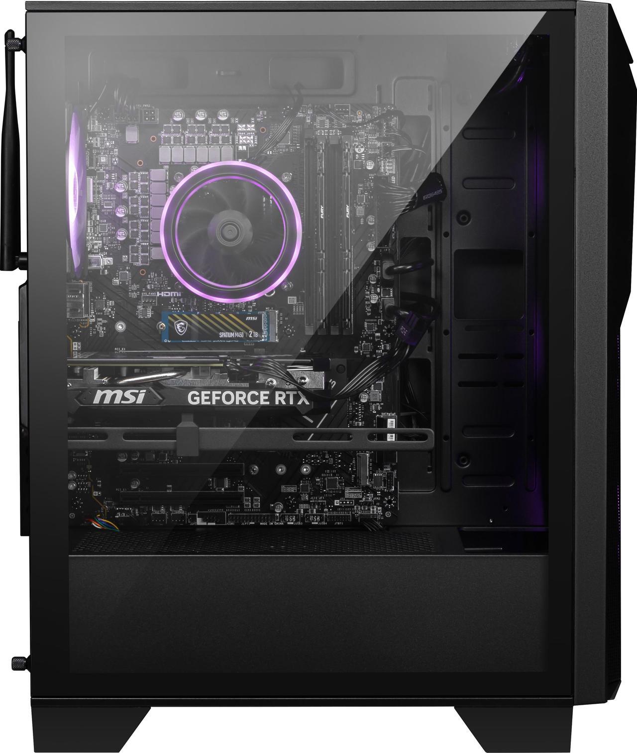 Alt view image 12 of 16 - MSI Gaming Desktop PC Codex R2 B14NVN7-440US Intel Core i7-14700F 32GB DDR5 2TB SSD GeForce RTX 5060 Ti Windows 11 Home
