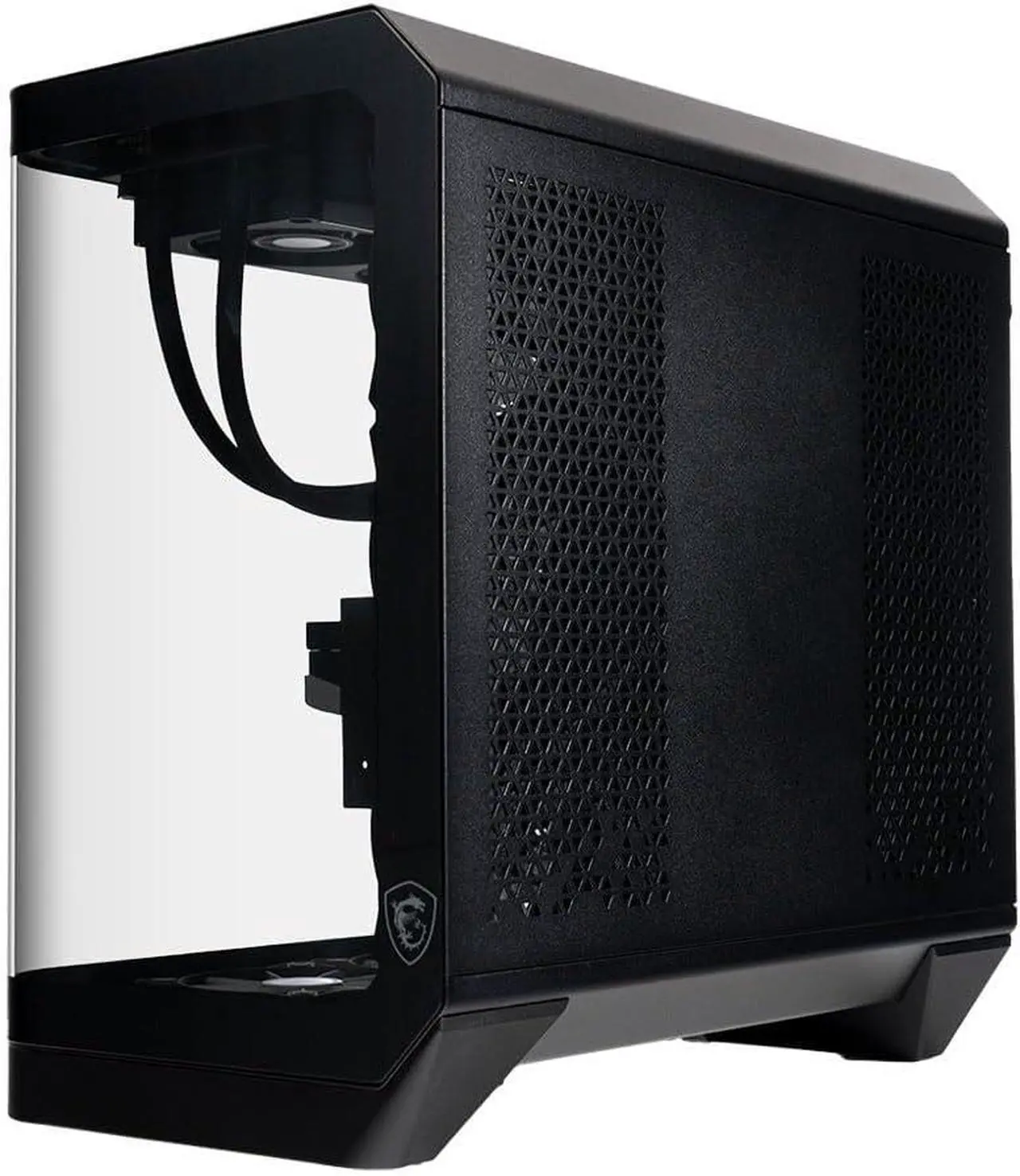 Alt view image 5 of 8 - MSI Vision ZS 9NVV-1275US Gaming Desktop, GeForce RTX 5080, Ryzen 7 9800X3D, 64GB DDR5, 2TB NVMe SSD, Wi-Fi 7, Windows 11 Pro