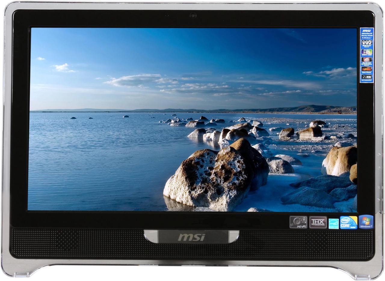 Alt view image 2 of 8 - MSI All-in-One PC Wind Top AE2280-008US Intel Core i5-650 4GB DDR3 640GB HDD 21.5" Touchscreen Windows 7 Home Premium 64-bit