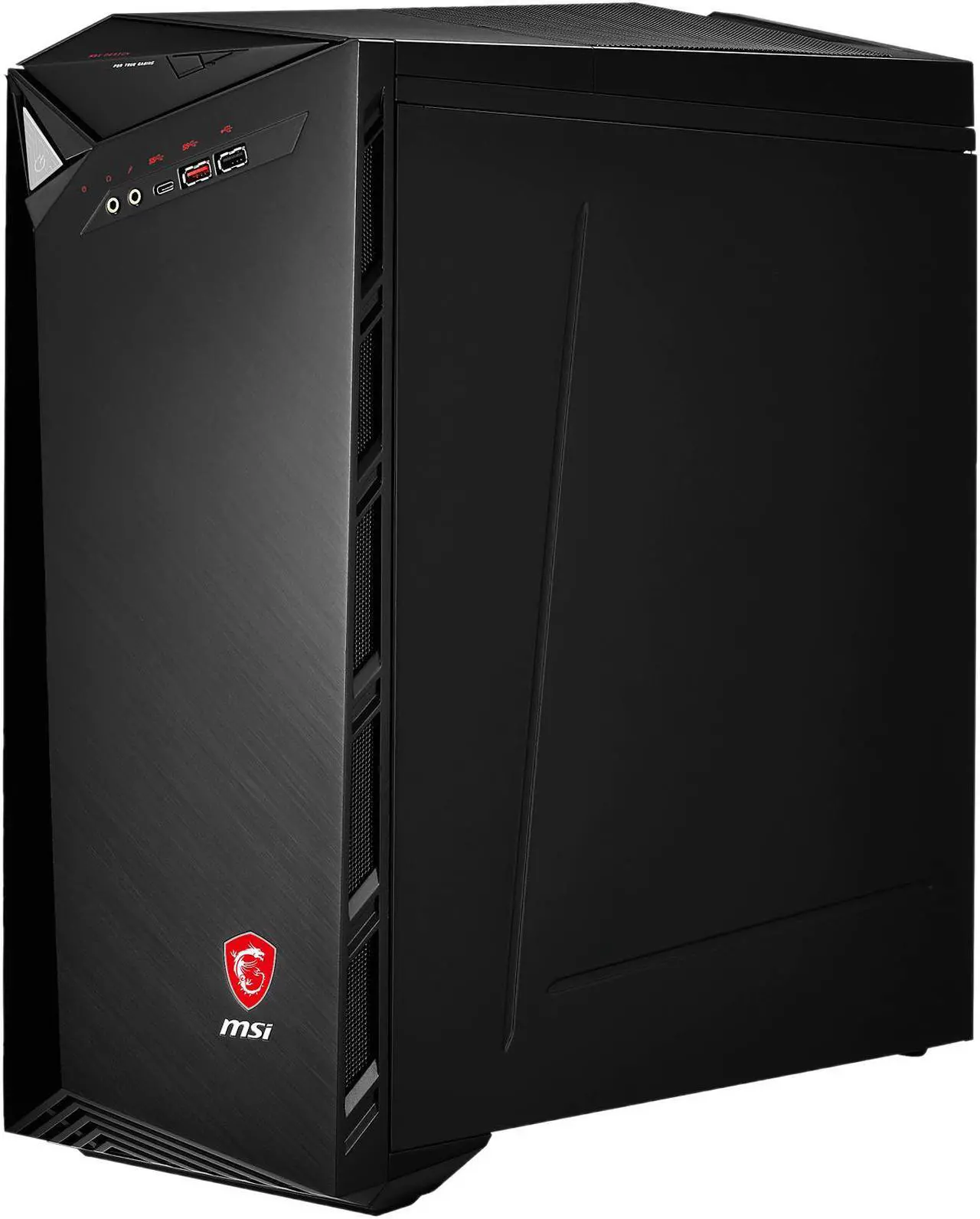 Alt view image 8 of 15 - MSI Desktop Computer Infinite Infinite VR7RC-036US Intel Core i7-7700 16GB DDR4 2TB HDD GeForce GTX 1060 Windows 10 Home 64-Bit