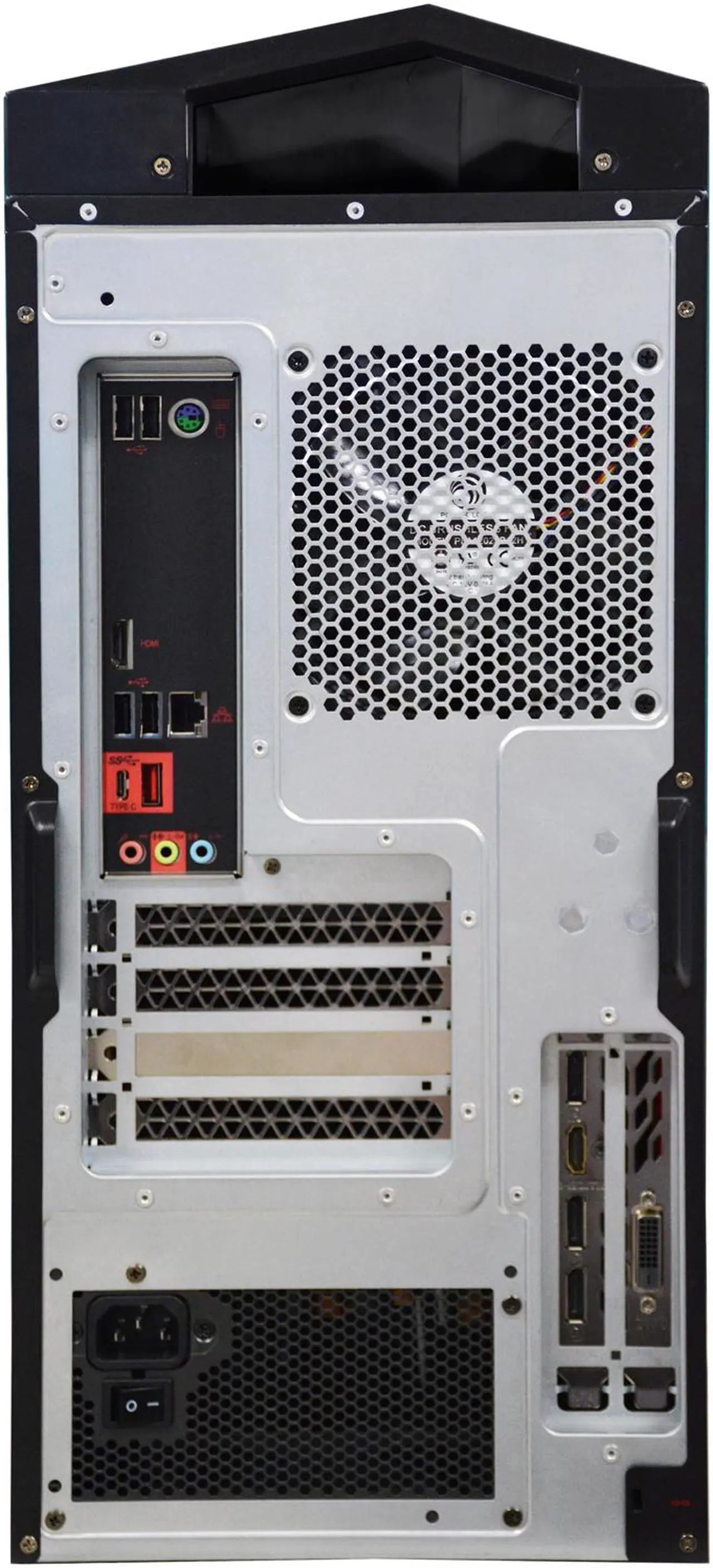 Alt view image 15 of 15 - MSI Desktop Computer Infinite Infinite VR7RC-036US Intel Core i7-7700 16GB DDR4 2TB HDD GeForce GTX 1060 Windows 10 Home 64-Bit