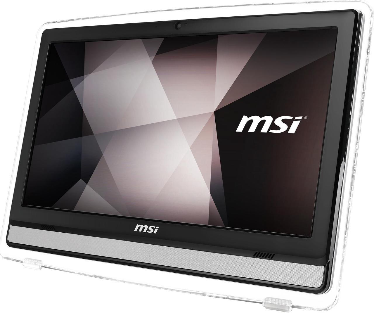 MSI All-in-One Computer Pro 22ET 7M-083US Intel Core i3-7100 8GB DDR4 1TB HDD 21.5" Touchscreen Windows 10 Pro 64-Bit