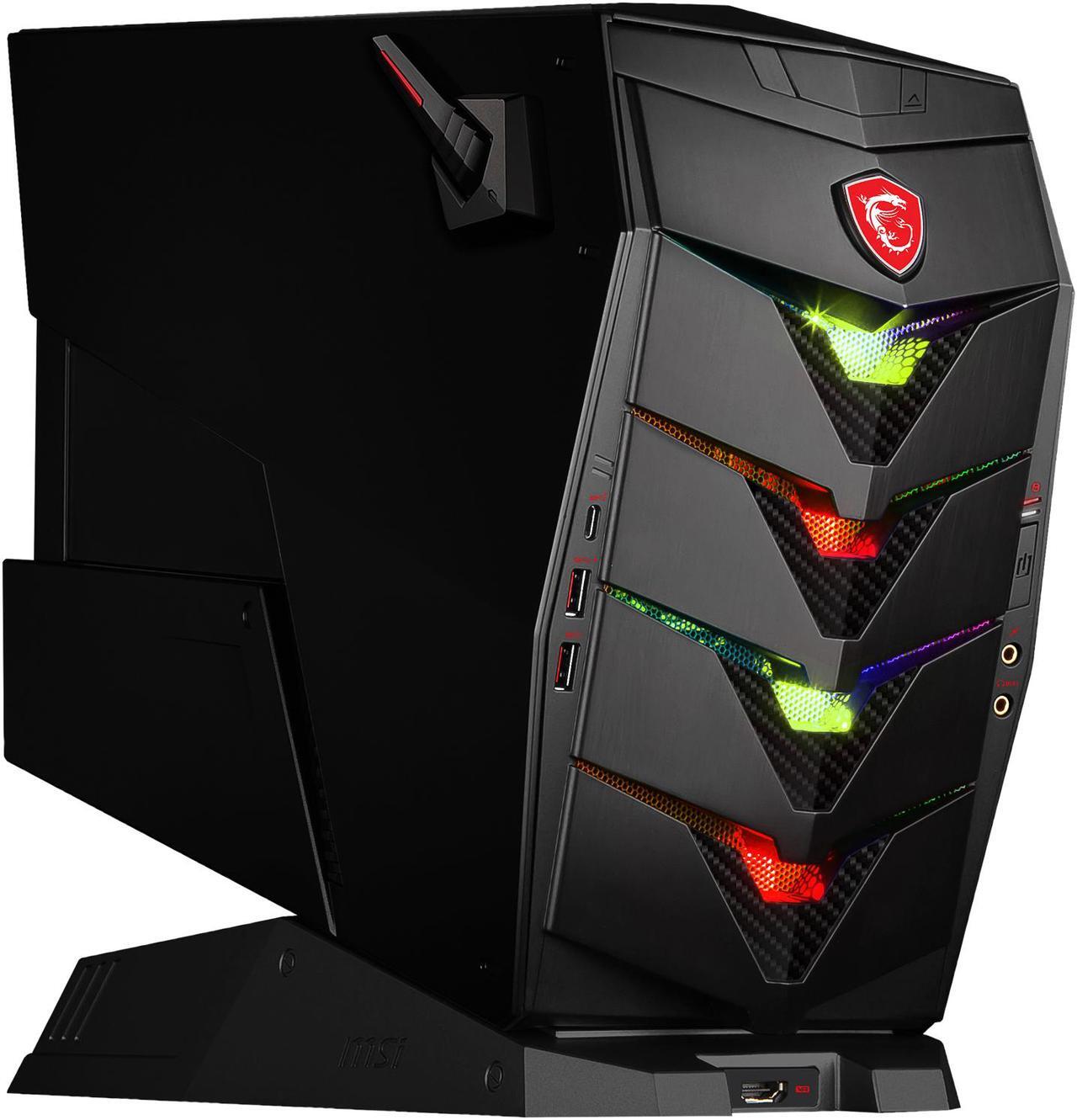 Alt view image 8 of 20 - MSI Desktop Computer Aegis 3 VR7RD-077US Intel Core i7-7700 16GB DDR4 2TB HDD 256GB SSD GeForce GTX 1070 Windows 10 Home 64-Bit (English Only)