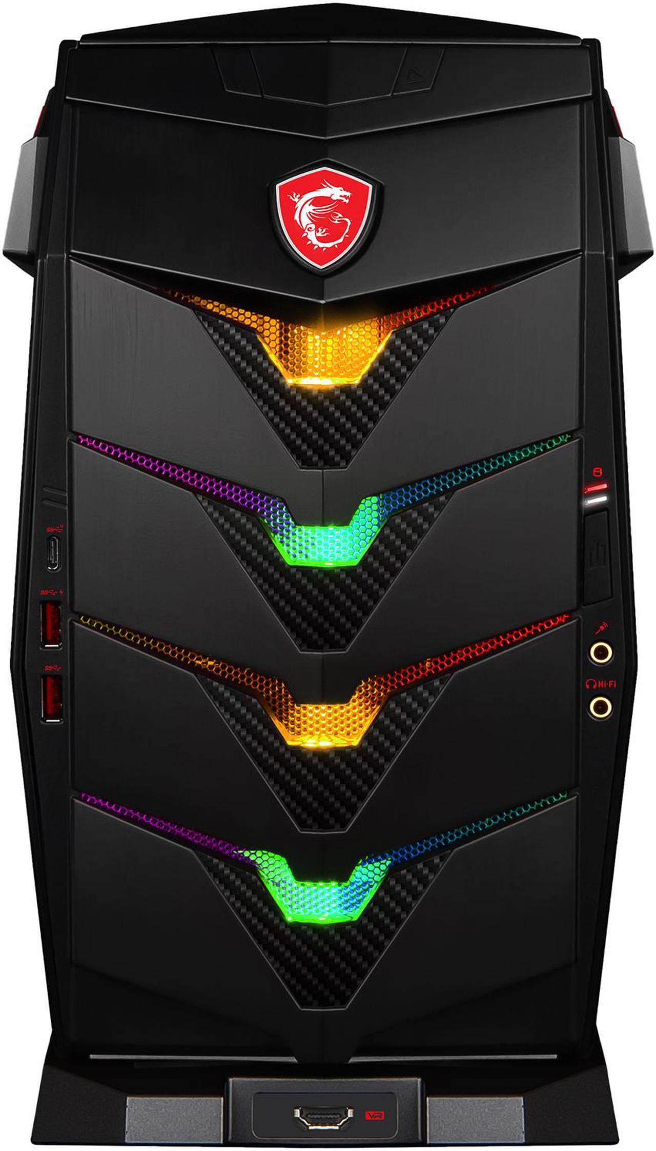 Alt view image 7 of 20 - MSI Desktop Computer Aegis 3 VR7RD-077US Intel Core i7-7700 16GB DDR4 2TB HDD 256GB SSD GeForce GTX 1070 Windows 10 Home 64-Bit (English Only)