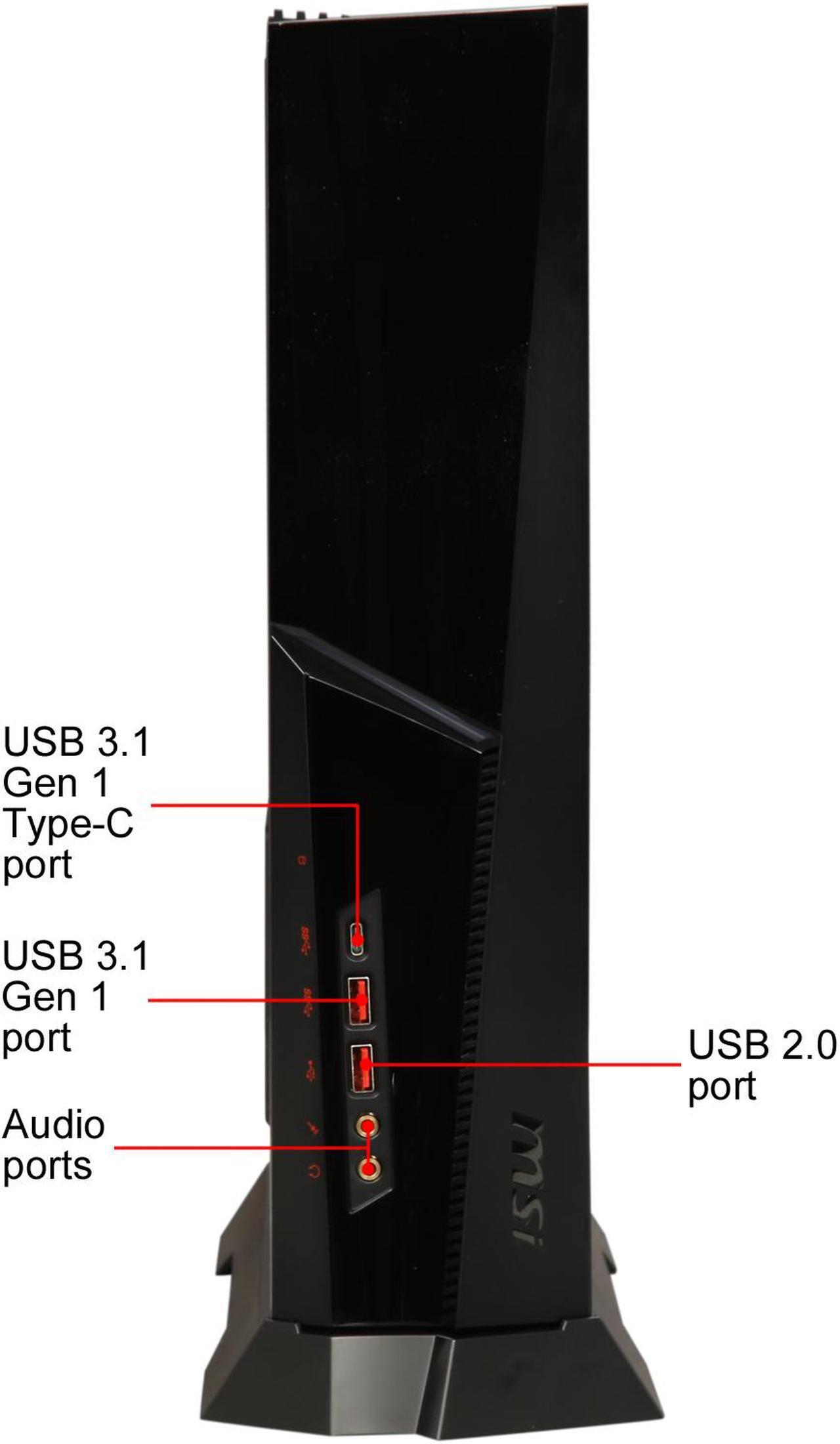 Alt view image 8 of 14 - MSI Gaming Desktop Trident X Plus 9SE-041US Intel Core i7-9700K 16GB DDR4 2TB HDD 256GB SSD GeForce RTX 2080 Windows 10 Home 64-bit