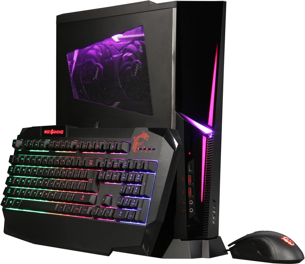 Main image of MSI Gaming Desktop Trident X Plus 9SD-042US Intel Core i7-9700K 16GB DDR4 512GB SSD GeForce RTX 2070 Windows 10 Home 64-bit