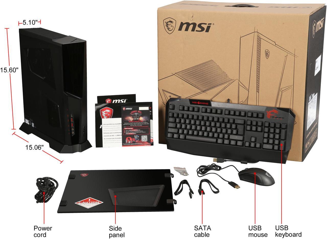 Alt view image 11 of 10 - MSI Gaming Desktop Trident X Plus 9SD-042US Intel Core i7-9700K 16GB DDR4 512GB SSD GeForce RTX 2070 Windows 10 Home 64-bit