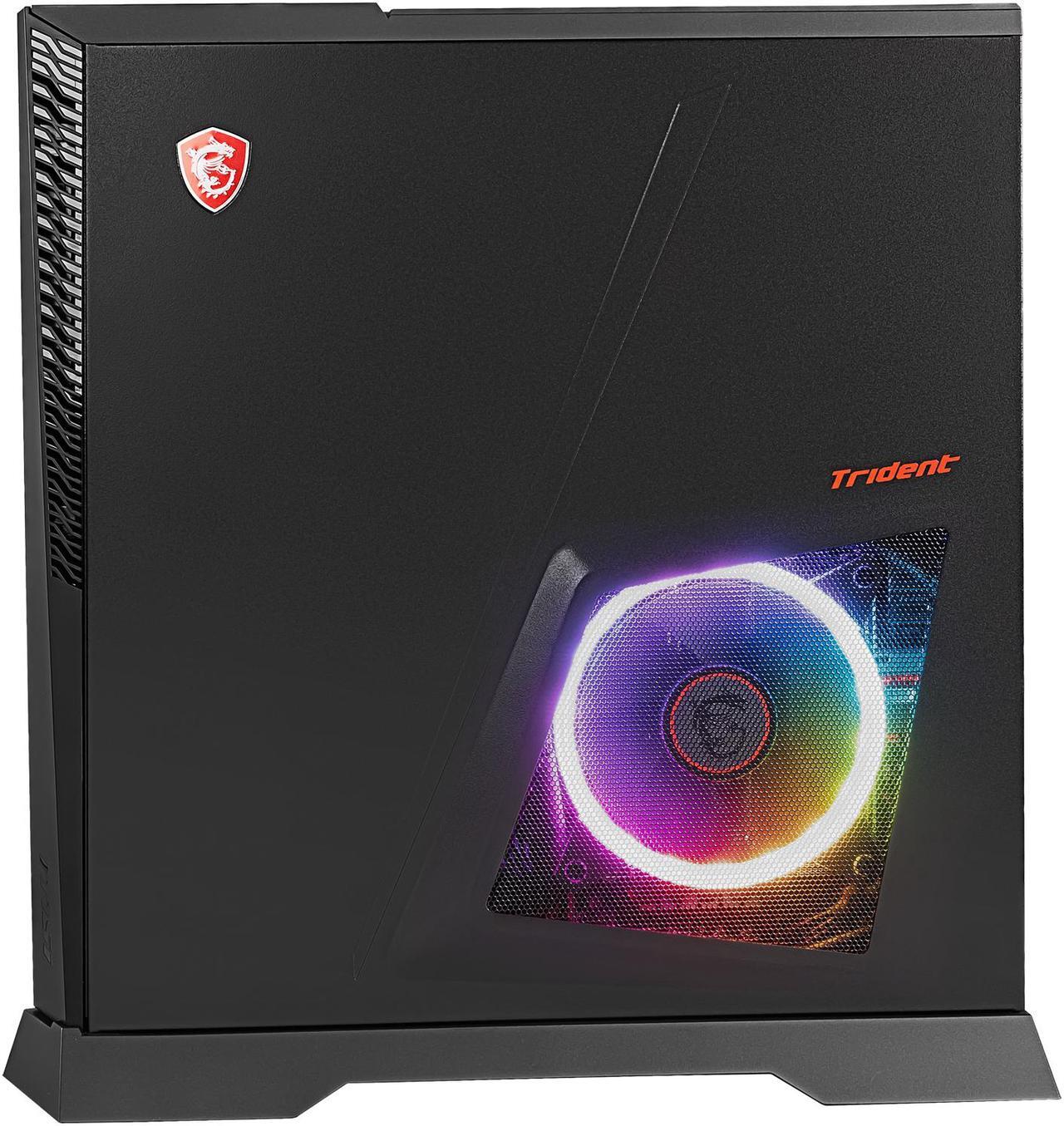 Alt view image 8 of 15 - MSI Gaming Desktop Trident X Plus 9SF-466US Intel Core i7-9700KF 16GB DDR4 2TB HDD 1TB SSD GeForce RTX 2080 Ti Windows 10 Home 64-bit