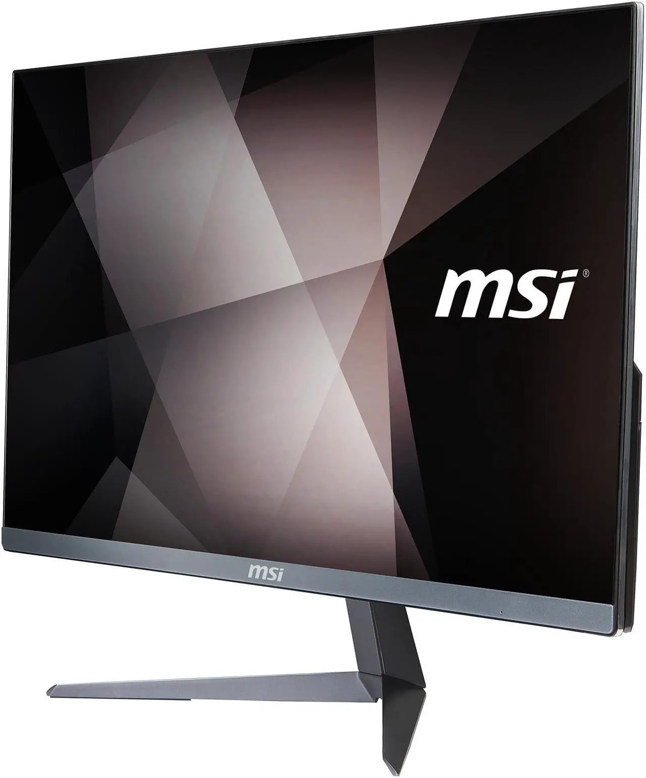 Alt view image 3 of 14 - MSI PRO 24X 10M-045US - 23.8" - Intel Celeron 5205U - 4 GB DDR4 - 64 GB SSD - 500 GB HDD - Windows 10 Pro - All-in-One