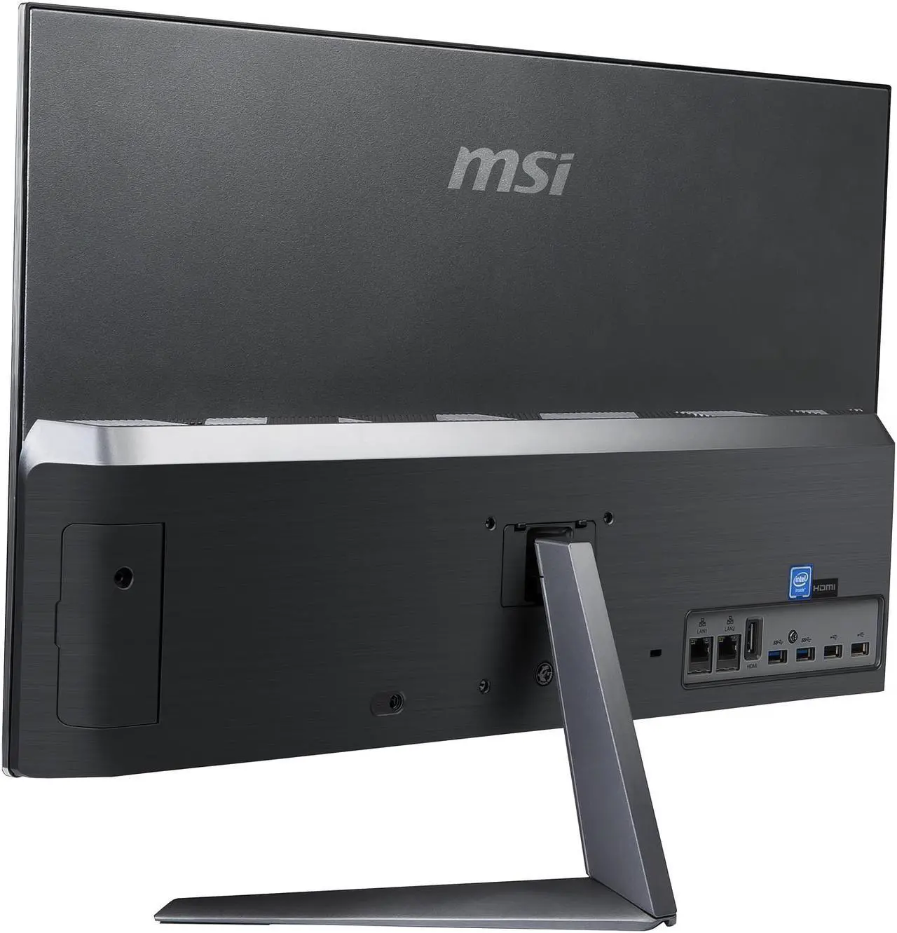 Alt view image 8 of 14 - MSI PRO 24X 10M-045US - 23.8" - Intel Celeron 5205U - 4 GB DDR4 - 64 GB SSD - 500 GB HDD - Windows 10 Pro - All-in-One