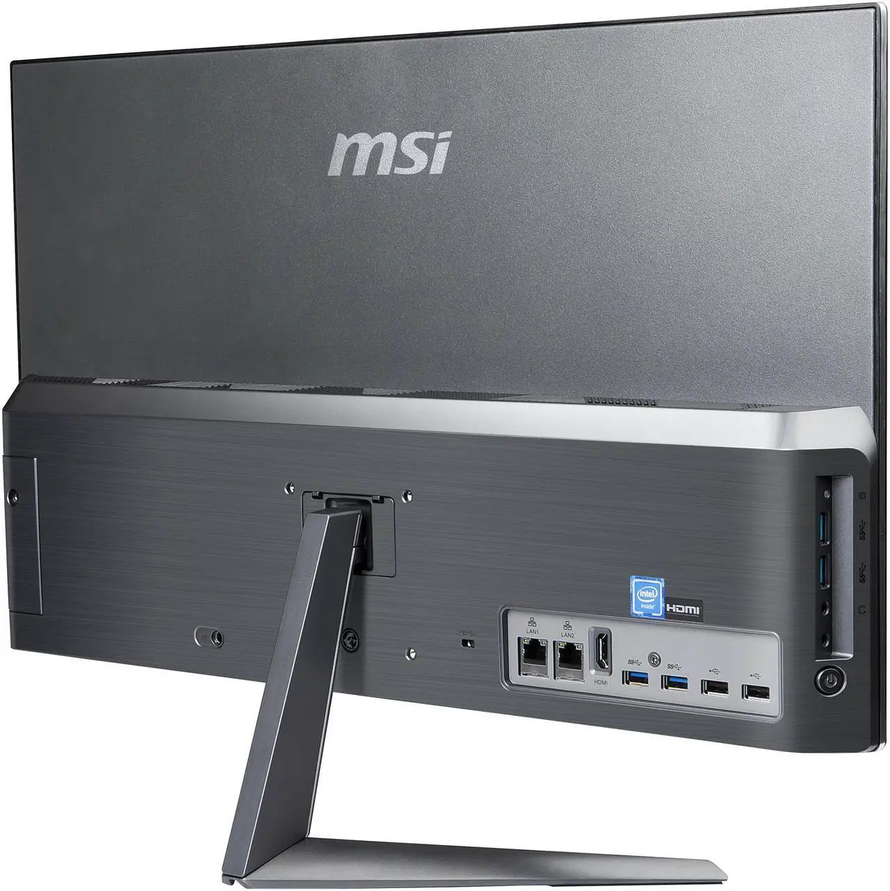 Alt view image 6 of 14 - MSI PRO 24X 10M-045US - 23.8" - Intel Celeron 5205U - 4 GB DDR4 - 64 GB SSD - 500 GB HDD - Windows 10 Pro - All-in-One