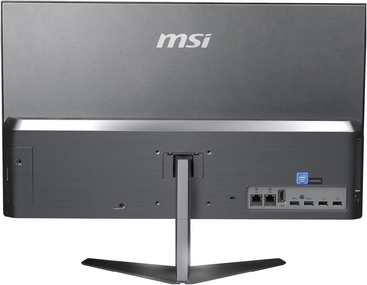 Alt view image 7 of 14 - MSI PRO 24X 10M-045US - 23.8" - Intel Celeron 5205U - 4 GB DDR4 - 64 GB SSD - 500 GB HDD - Windows 10 Pro - All-in-One