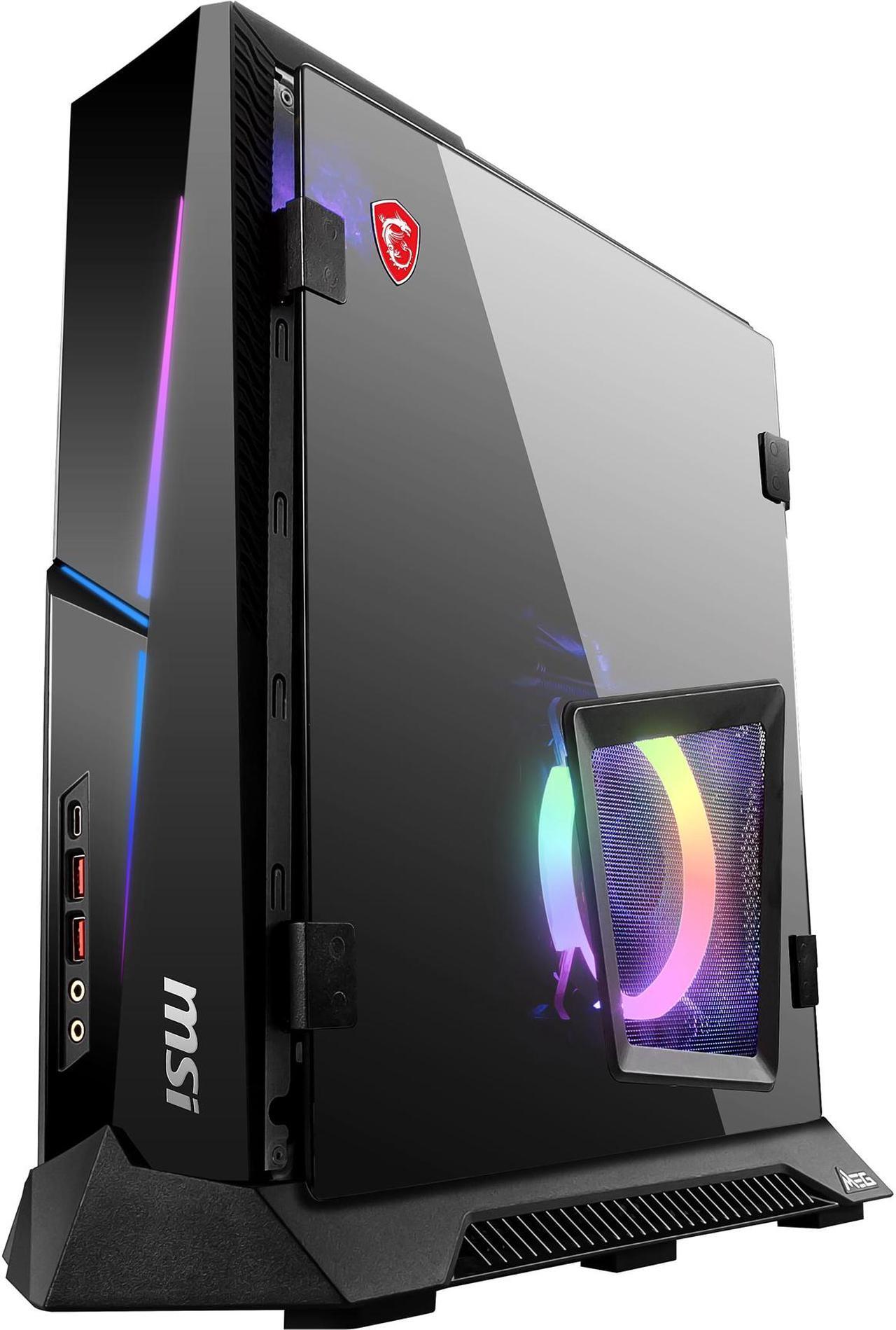 Alt view image 3 of 10 - MSI Gaming Desktop MEG Trident X 10SD-864US Intel Core i7-10700KF 32GB DDR4 1TB PCIe SSD GeForce RTX 2070 SUPER Windows 10 Home 64-bit