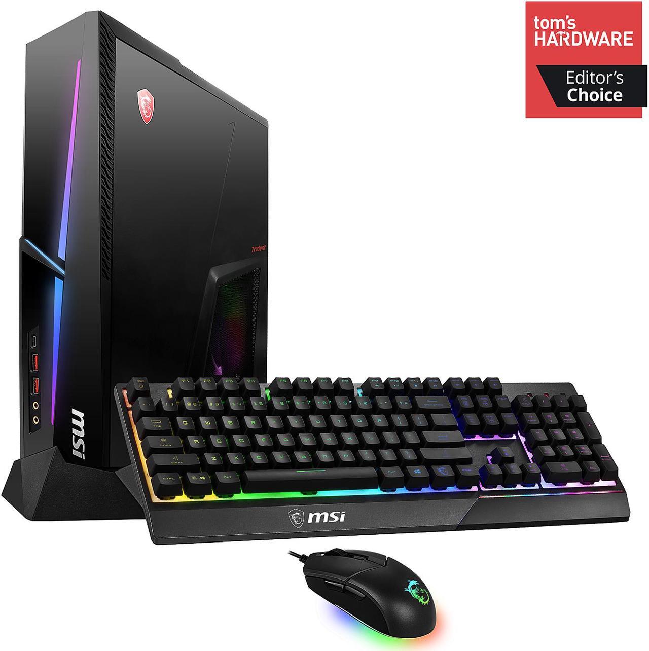 Alt view image 2 of 10 - MSI Gaming Desktop MEG Trident X 10SD-864US Intel Core i7-10700KF 32GB DDR4 1TB PCIe SSD GeForce RTX 2070 SUPER Windows 10 Home 64-bit