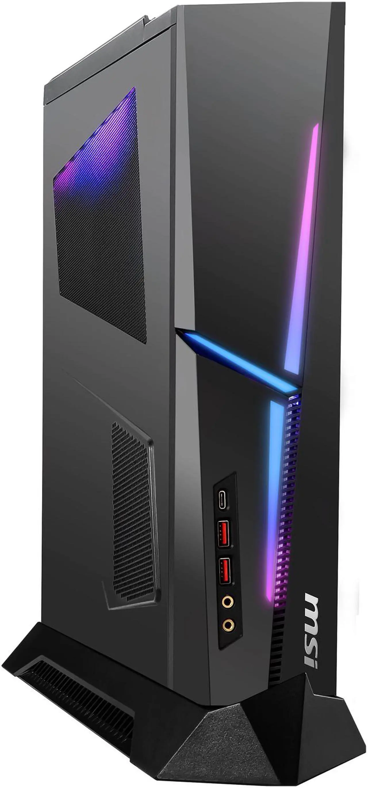 Alt view image 2 of 10 - MSI MEG Trident X 10TD-1282US - Intel Core i7-10700K - 32 GB DDR4 - 1 TB SSD - GeForce RTX 3070 - Windows 10 Home - Gaming Desktop