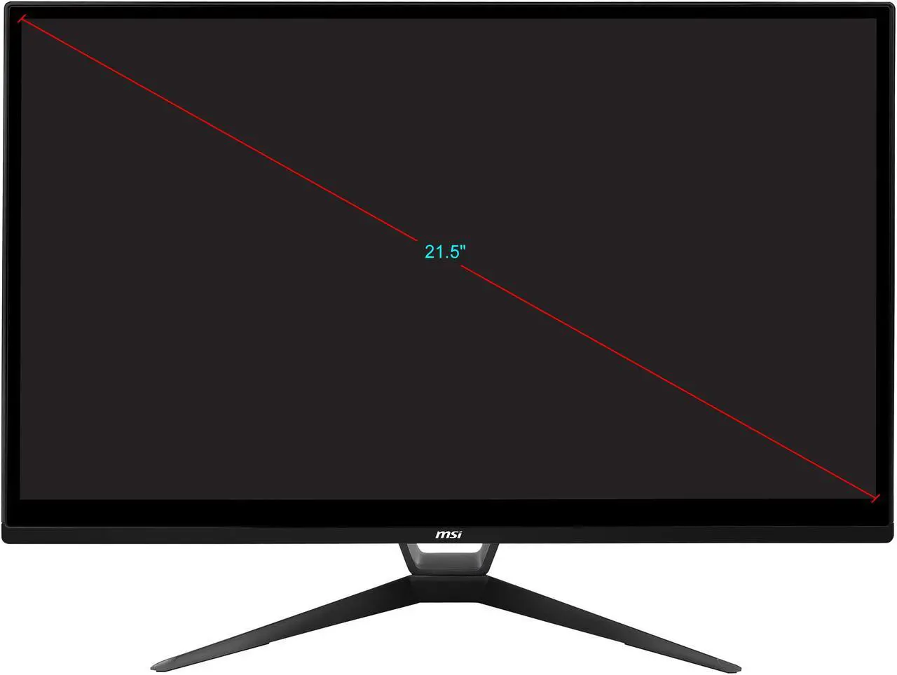 Alt view image 2 of 6 - MSI PRO 22XT 10M-075US - 21.5" Touchscreen - Intel Core i5-10400 - 8 GB DDR4 - 256 GB SSD - Windows 10 Pro - All-in-One PC