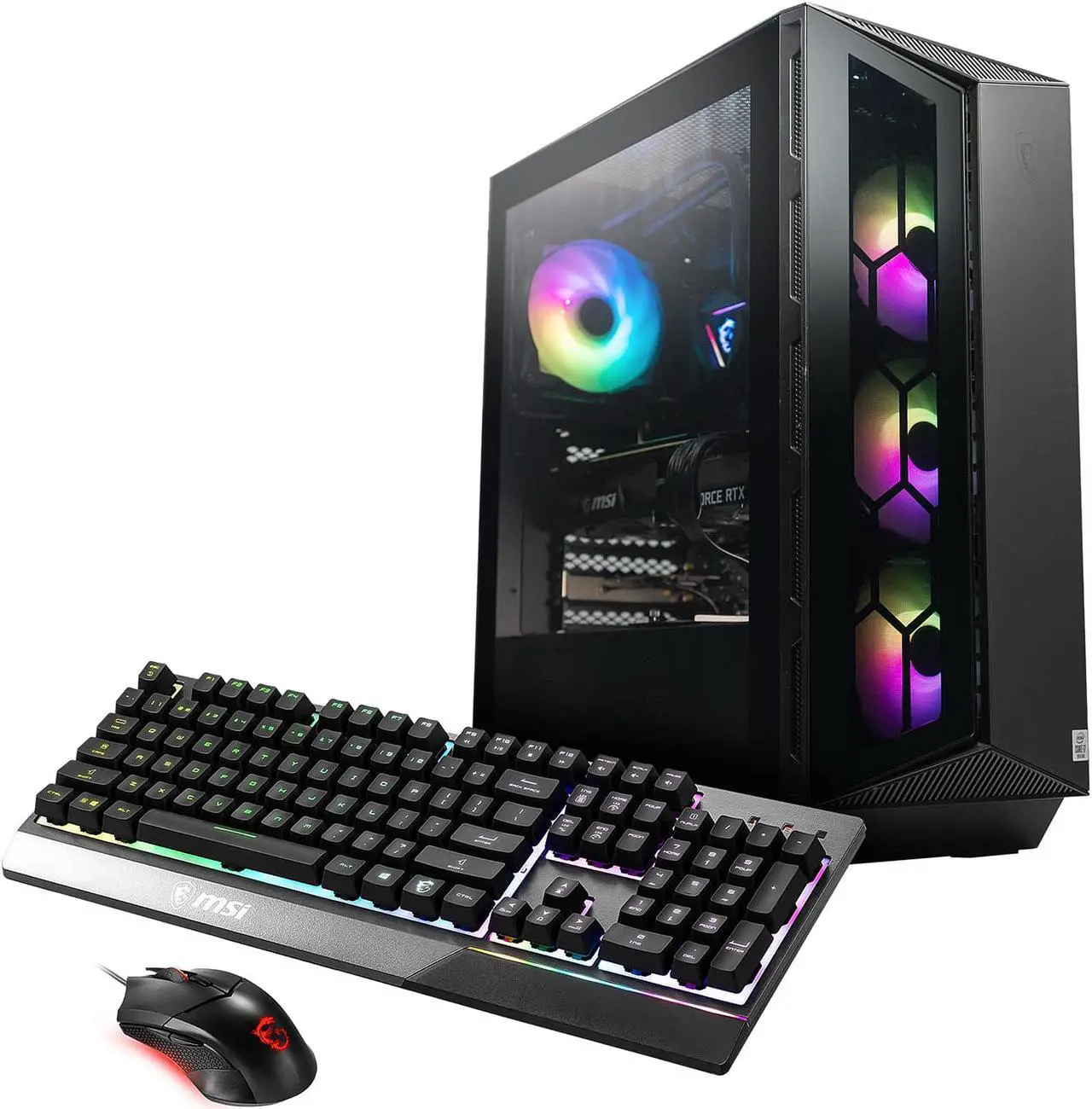 Main image of MSI Gaming Desktop Aegis RS 11TJ-228US Intel Core i9-11900KF 32GB DDR4 3TB HDD 2TB PCIe SSD GeForce RTX 3090 Windows 10 Home 64-bit