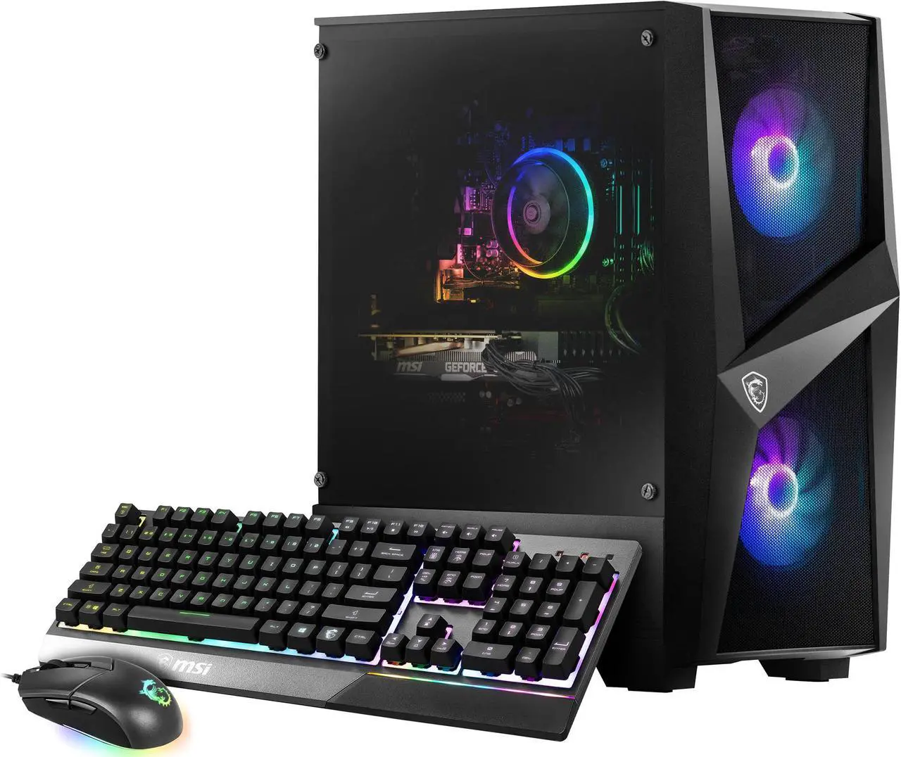 Main image of MSI Gaming Desktop Codex ZS 5TC-042US AMD Ryzen 5 5600X 16GB DDR4 500GB PCIe SSD GeForce RTX 3060 Windows 11 Home 64-bit