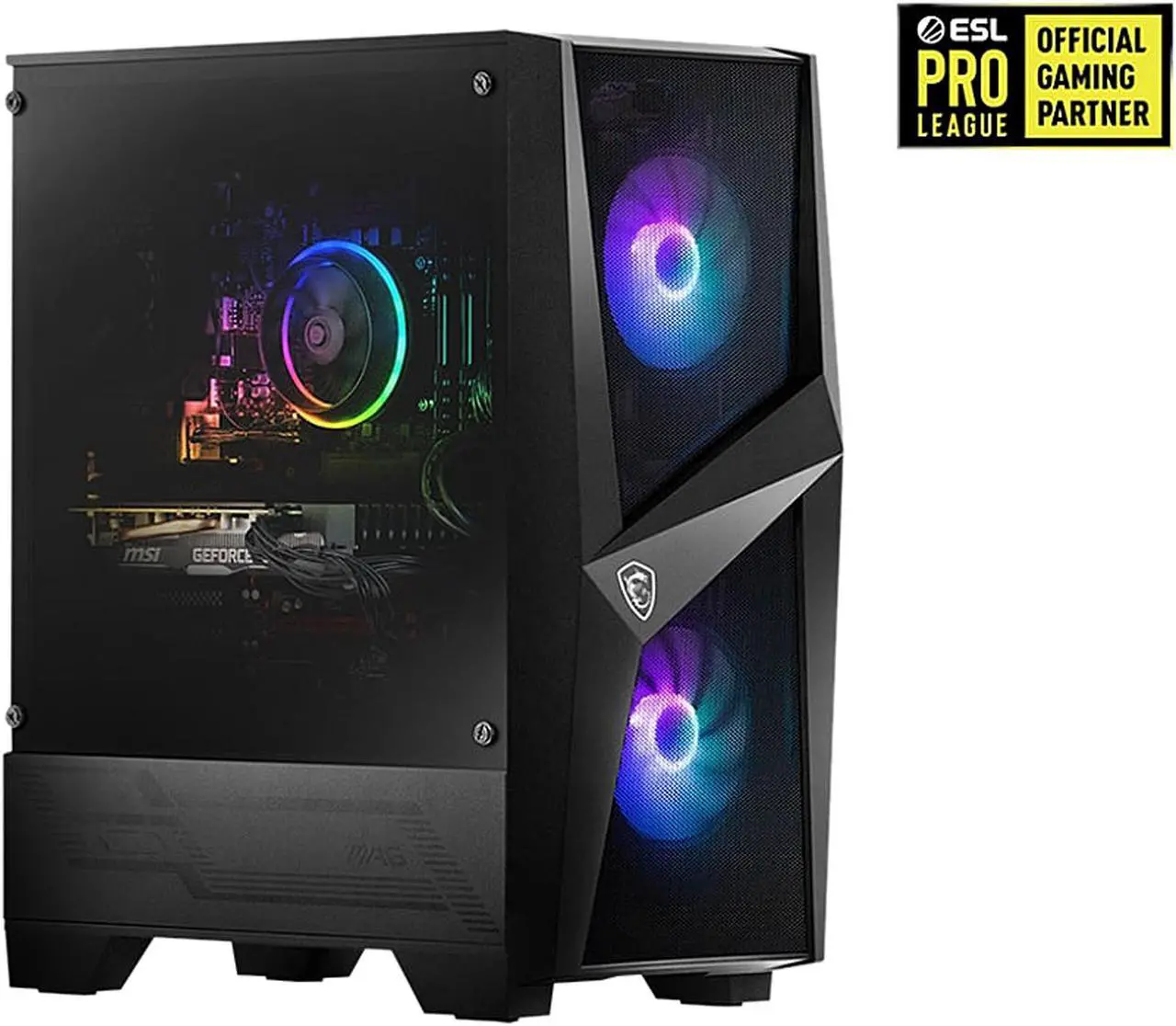 Alt view image 9 of 10 - MSI Gaming Desktop Codex ZS 5TC-042US AMD Ryzen 5 5600X 16GB DDR4 500GB PCIe SSD GeForce RTX 3060 Windows 11 Home 64-bit