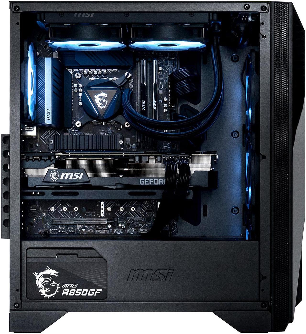 Alt view image 10 of 16 - MSI Gaming Desktop Aegis RS 12TE-255US Intel Core i9-12900K 32GB DDR5 2TB HDD 1 TB M.2 NVMe SSD GeForce RTX 3080 Windows 11 Home 64-bit