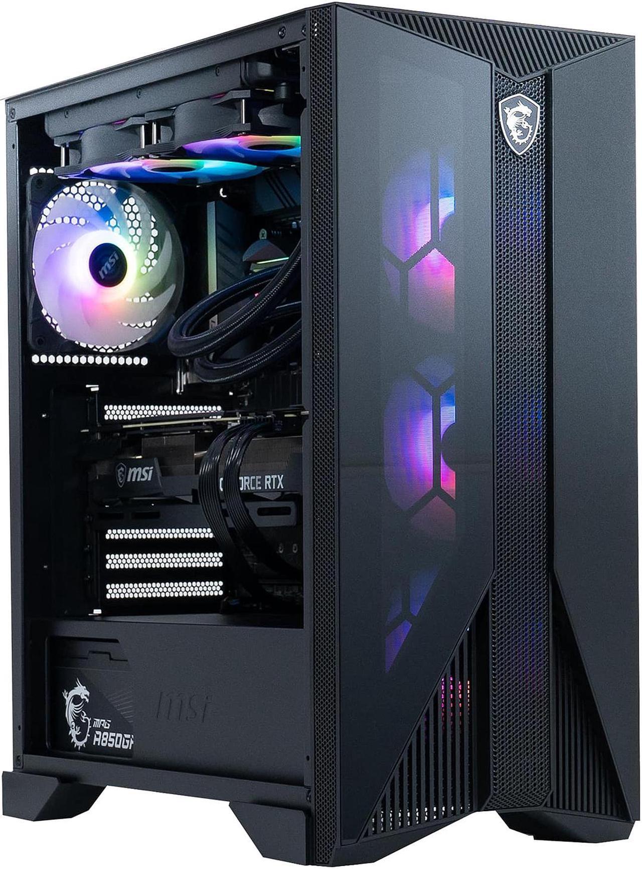 Alt view image 4 of 16 - MSI Gaming Desktop Aegis RS 12TE-255US Intel Core i9-12900K 32GB DDR5 2TB HDD 1 TB M.2 NVMe SSD GeForce RTX 3080 Windows 11 Home 64-bit
