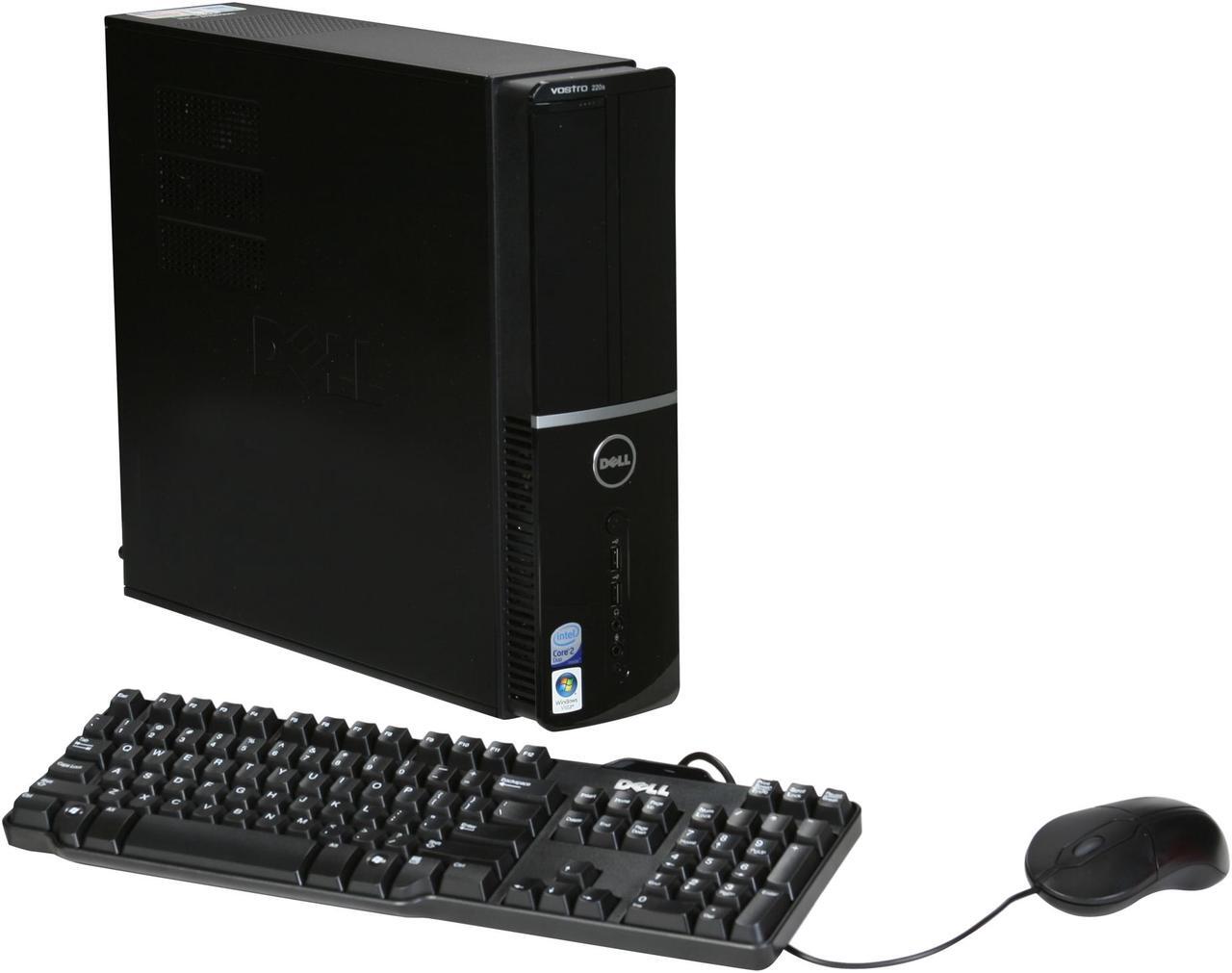 Main image of DELL Desktop PC Vostro 220S (464-2923) Intel Core 2 Duo E8400 2GB DDR2 80GB HDD Intel GMA X4500HD Windows Vista Business / XP Professional downgrade