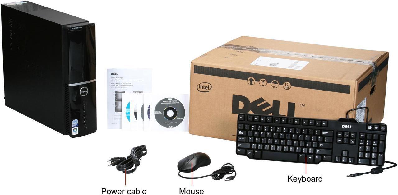 Alt view image 11 of 11 - DELL Desktop PC Vostro 220S (464-2923) Intel Core 2 Duo E8400 2GB DDR2 80GB HDD Intel GMA X4500HD Windows Vista Business / XP Professional downgrade