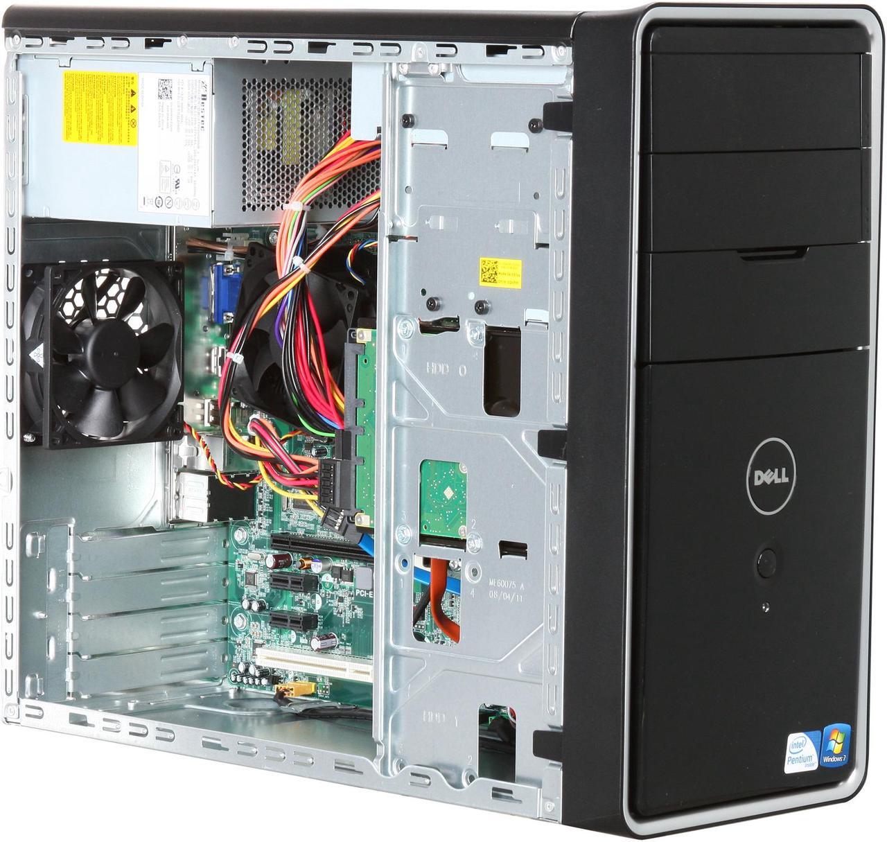 Alt view image 7 of 9 - DELL Desktop PC Inspiron 560 (i560-1101NBK) Intel Pentium E6700 4GB DDR3 1TB HDD Intel GMA X4500HD Windows 7 Home Premium 64-bit