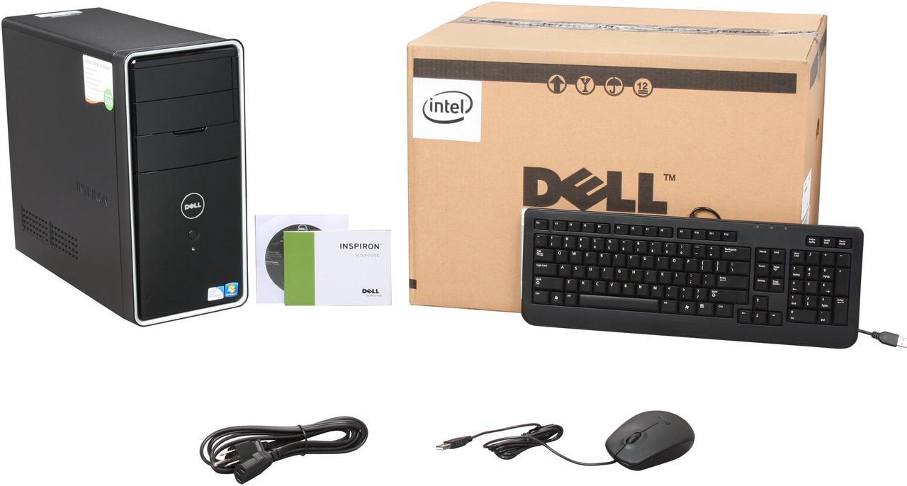 Alt view image 9 of 9 - DELL Desktop PC Inspiron 560 (i560-1101NBK) Intel Pentium E6700 4GB DDR3 1TB HDD Intel GMA X4500HD Windows 7 Home Premium 64-bit