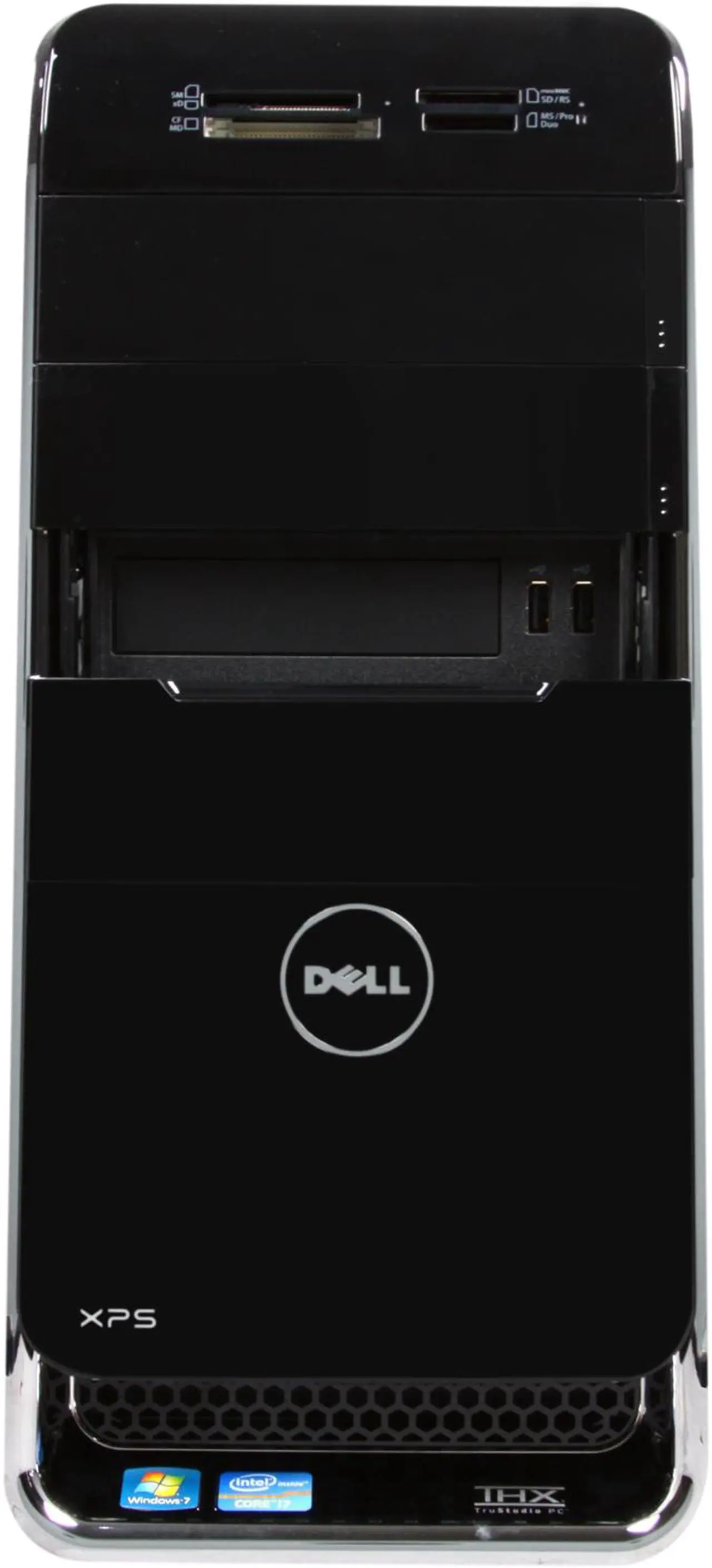 Alt view image 2 of 10 - DELL Desktop PC XPS 8300 (X8300-6007BK) Intel Core i7-2600 8GB DDR3 1TB HDD AMD Radeon HD 6450 1GB DDR3 Windows 7 Home Premium 64-Bit