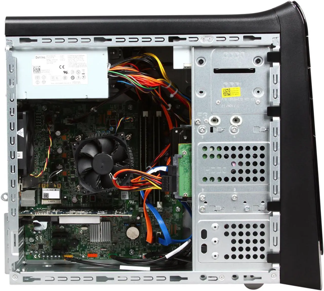Alt view image 7 of 10 - DELL Desktop PC XPS 8300 (X8300-6007BK) Intel Core i7-2600 8GB DDR3 1TB HDD AMD Radeon HD 6450 1GB DDR3 Windows 7 Home Premium 64-Bit