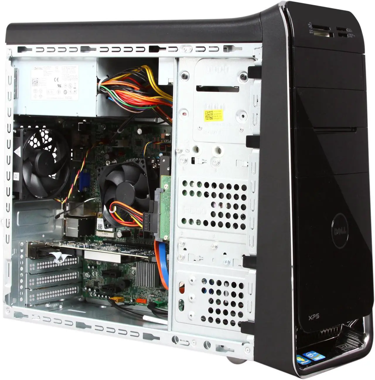 Alt view image 8 of 10 - DELL Desktop PC XPS 8300 (X8300-6007BK) Intel Core i7-2600 8GB DDR3 1TB HDD AMD Radeon HD 6450 1GB DDR3 Windows 7 Home Premium 64-Bit