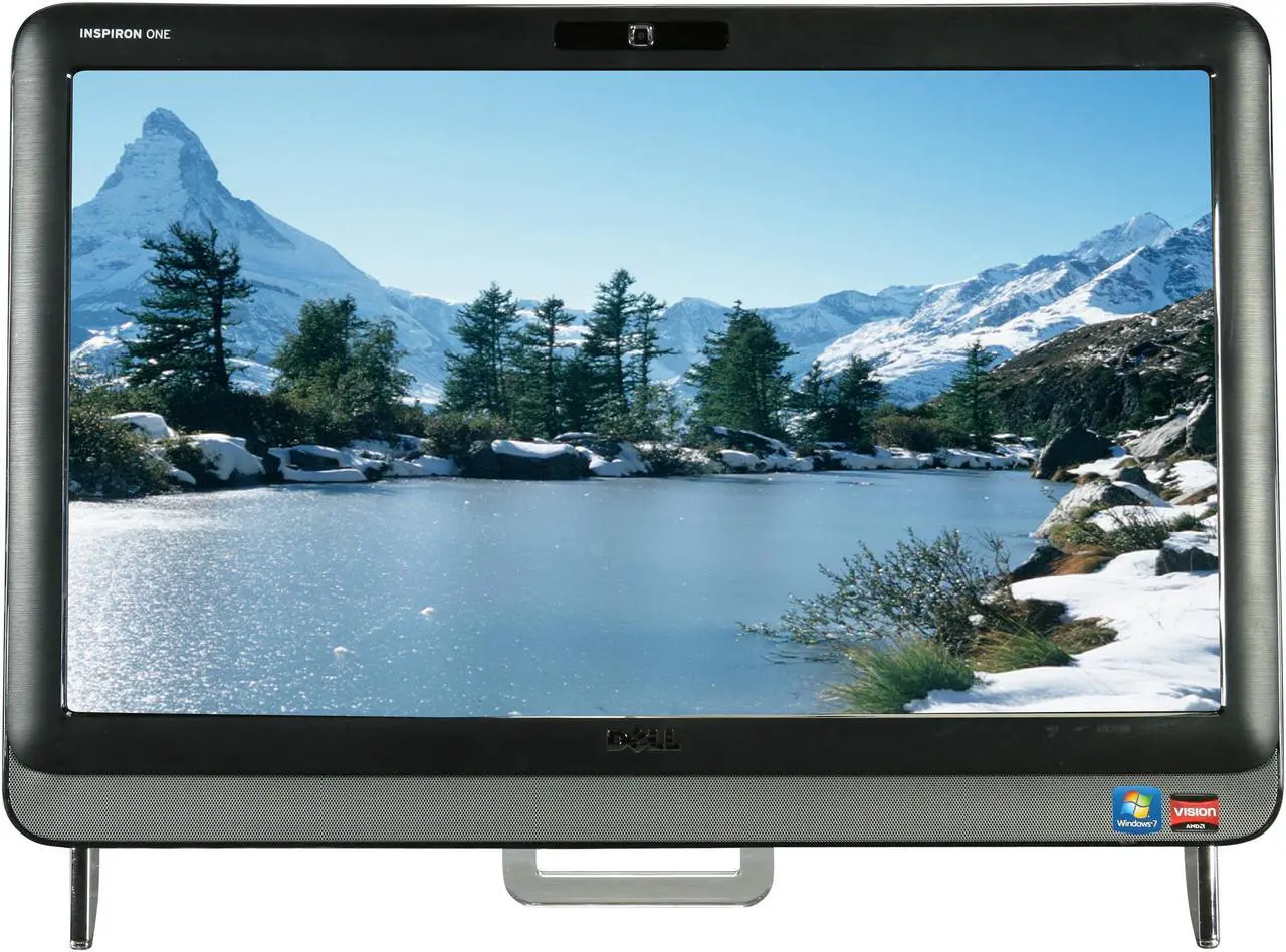 Alt view image 2 of 7 - DELL All-in-One PC Inspiron One 2205 AMD Athlon II X2 240e 4GB 500GB HDD 21.5" Touchscreen Windows 7 Home Premium
