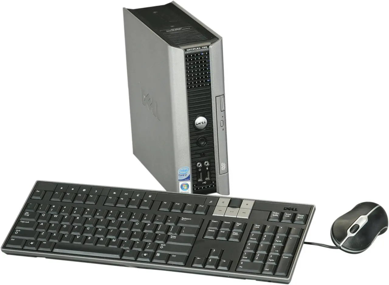 Dell Optiplex 755 Ultra Small Form Factor DELL Small Form Factor OptiPlex 755 Refurbished Desktop PC Core 2 Duo 2