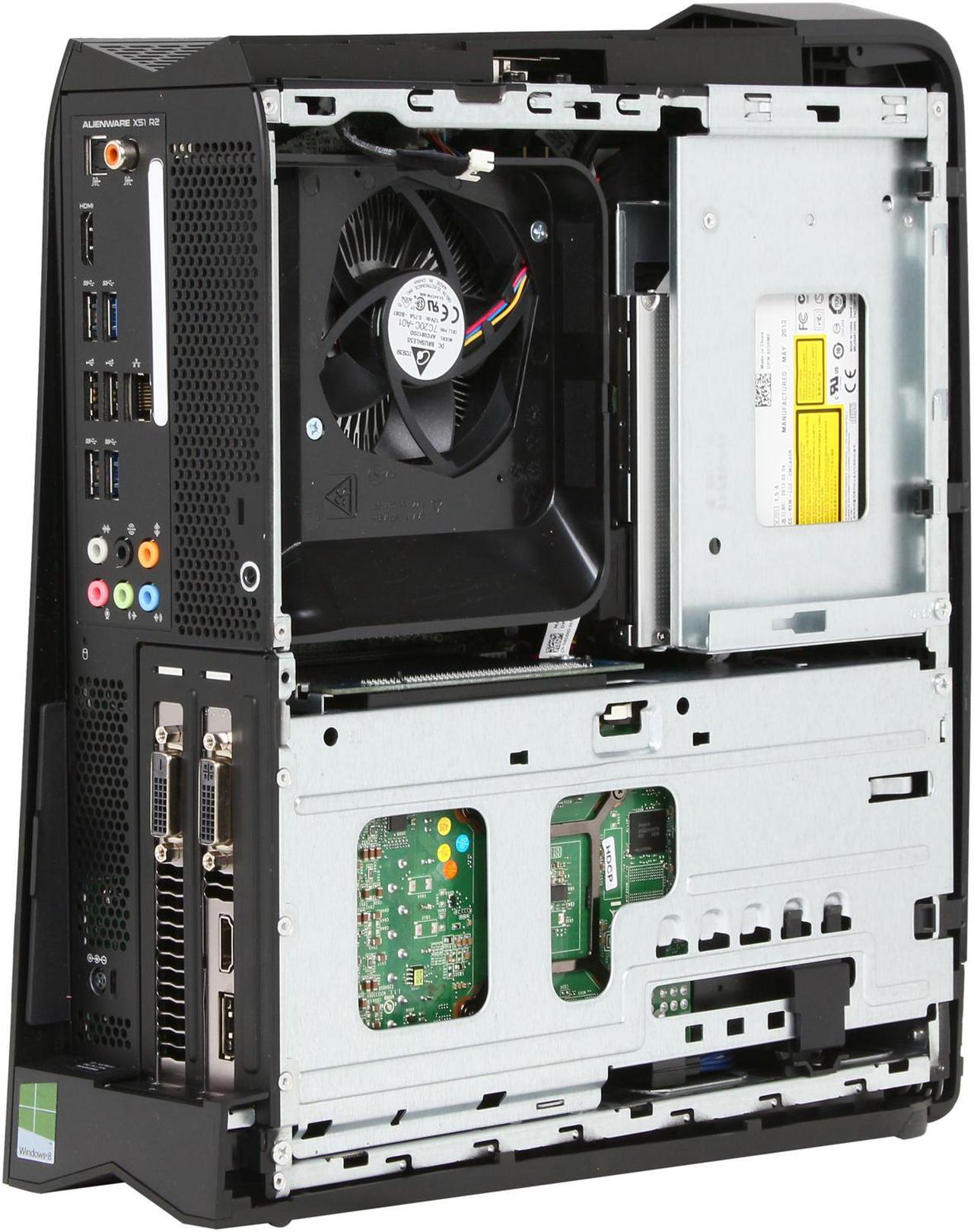 Alt view image 7 of 9 - Alienware Desktop PC X51 (AX51R2-9300BK) Intel Core i7-4770 8GB DDR3 1TB HDD NVIDIA Geforce GTX 660 1.5GB Windows 8