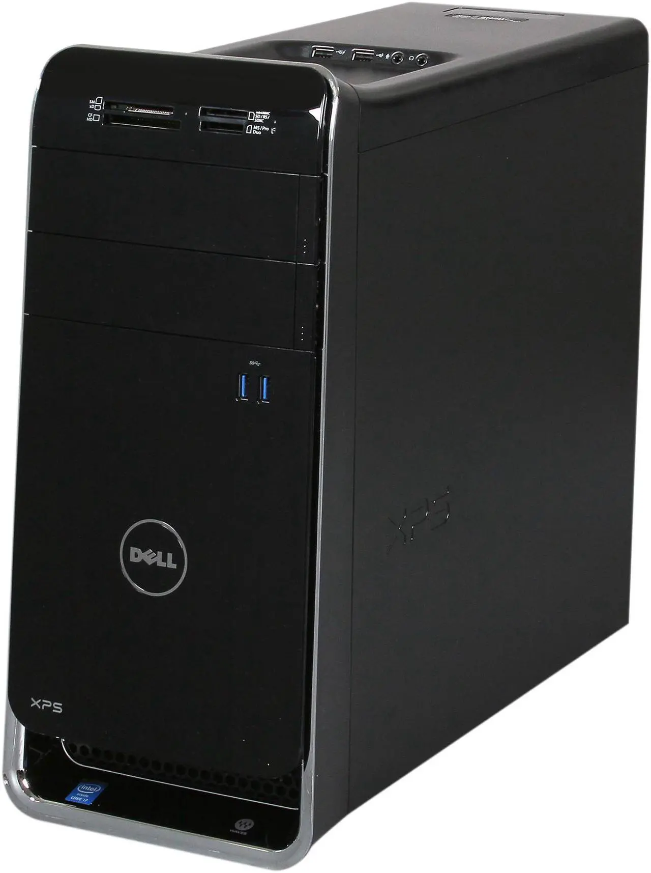 Alt view image 3 of 10 - DELL Desktop PC XPS 8700 (X8700-1876BLK) Intel Core i7-4770 12GB DDR3 1TB HDD NVIDIA GeForce GTX 645 1GB Windows 8