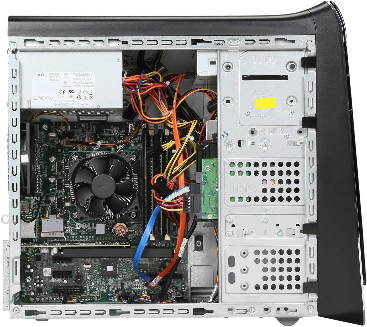 Alt view image 6 of 10 - DELL Desktop PC XPS 8700 (X8700-1876BLK) Intel Core i7-4770 12GB DDR3 1TB HDD NVIDIA GeForce GTX 645 1GB Windows 8