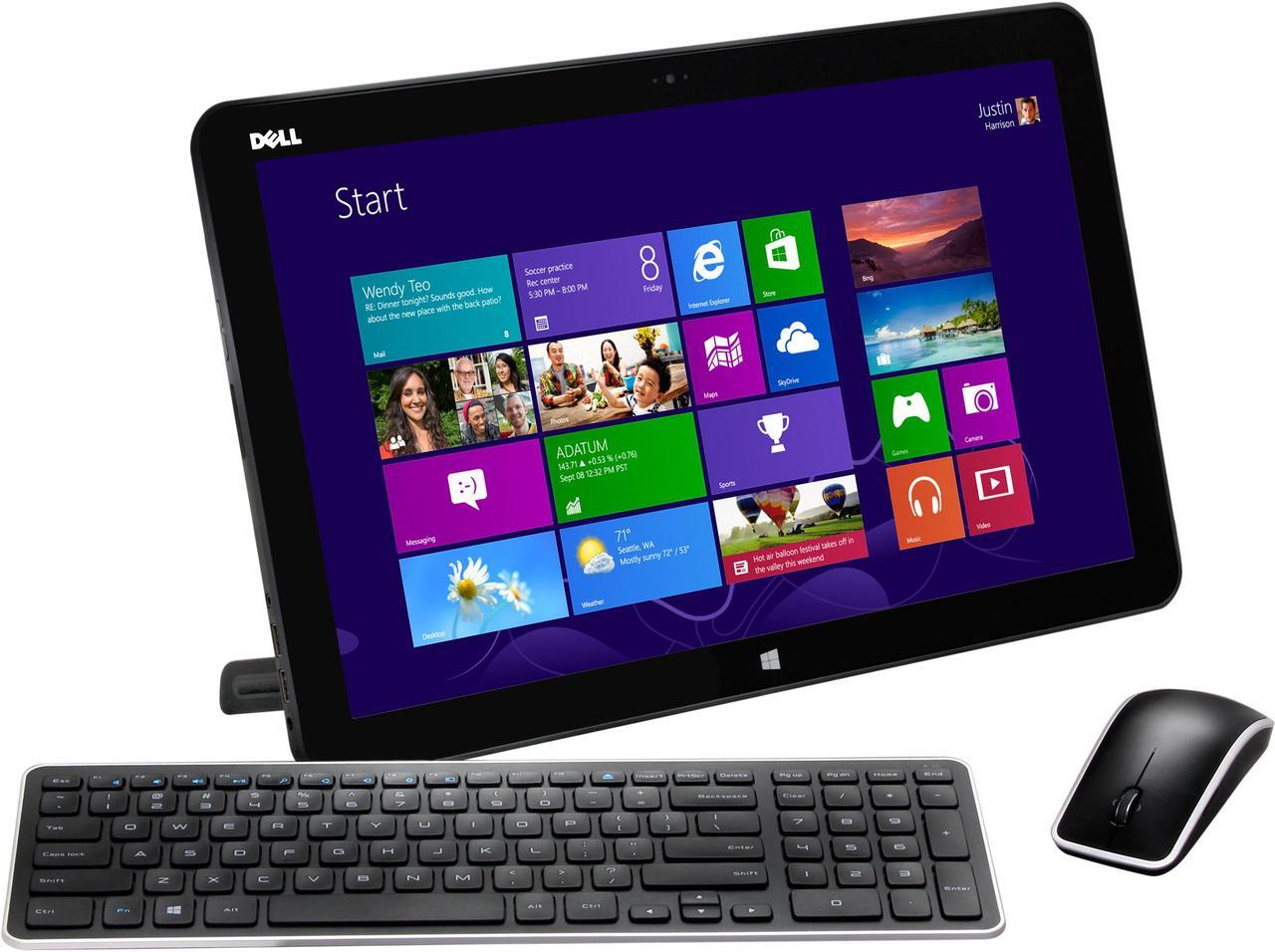 Main image of DELL All-in-One PC XPS 18 XPSo18-2727BLK Intel Core i3-3227U 4GB DDR3 500GB HDD 18.4" Touchscreen Windows 8 64-Bit
