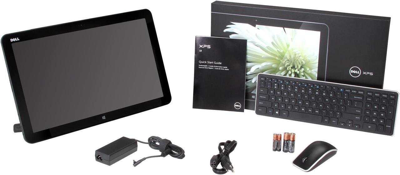 Alt view image 8 of 8 - DELL All-in-One PC XPS 18 XPSo18-2727BLK Intel Core i3-3227U 4GB DDR3 500GB HDD 18.4" Touchscreen Windows 8 64-Bit