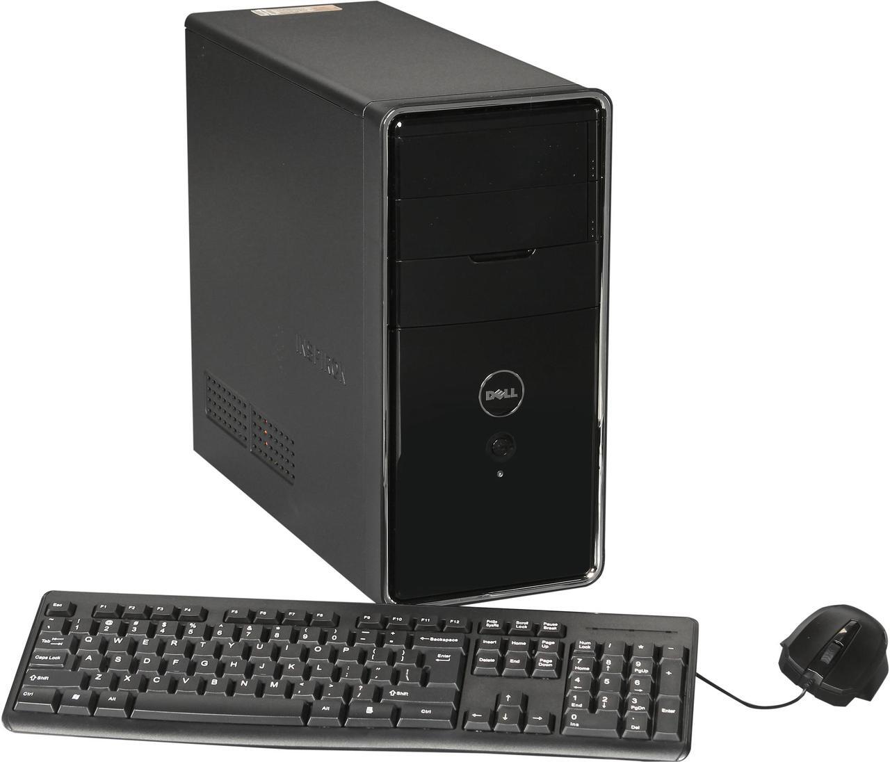 Main image of DELL Desktop PC Inspiron 580 AMD Phenom II X2 550 4GB DDR3 1TB HDD Windows 7 Home Premium 64-bit