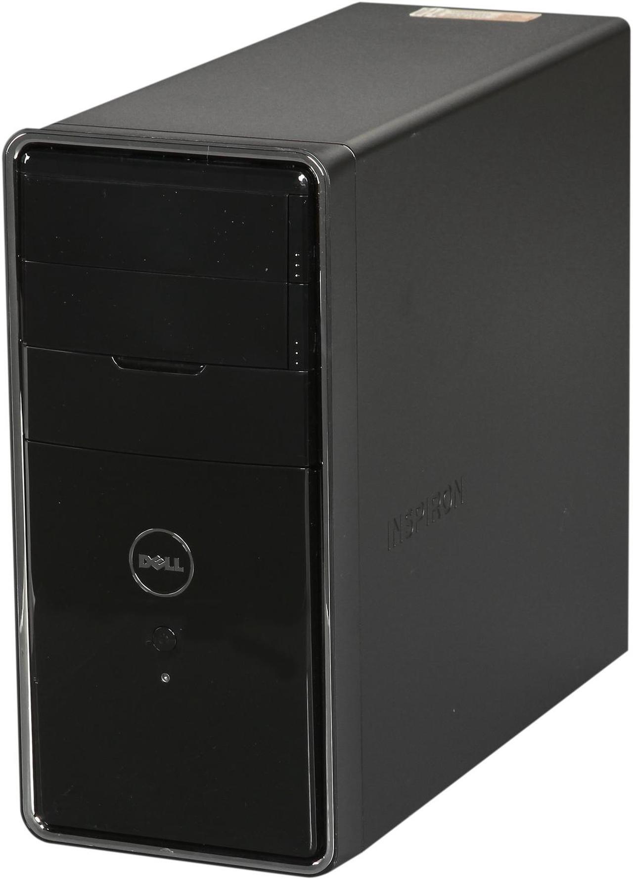 Alt view image 3 of 9 - DELL Desktop PC Inspiron 580 AMD Phenom II X2 550 4GB DDR3 1TB HDD Windows 7 Home Premium 64-bit