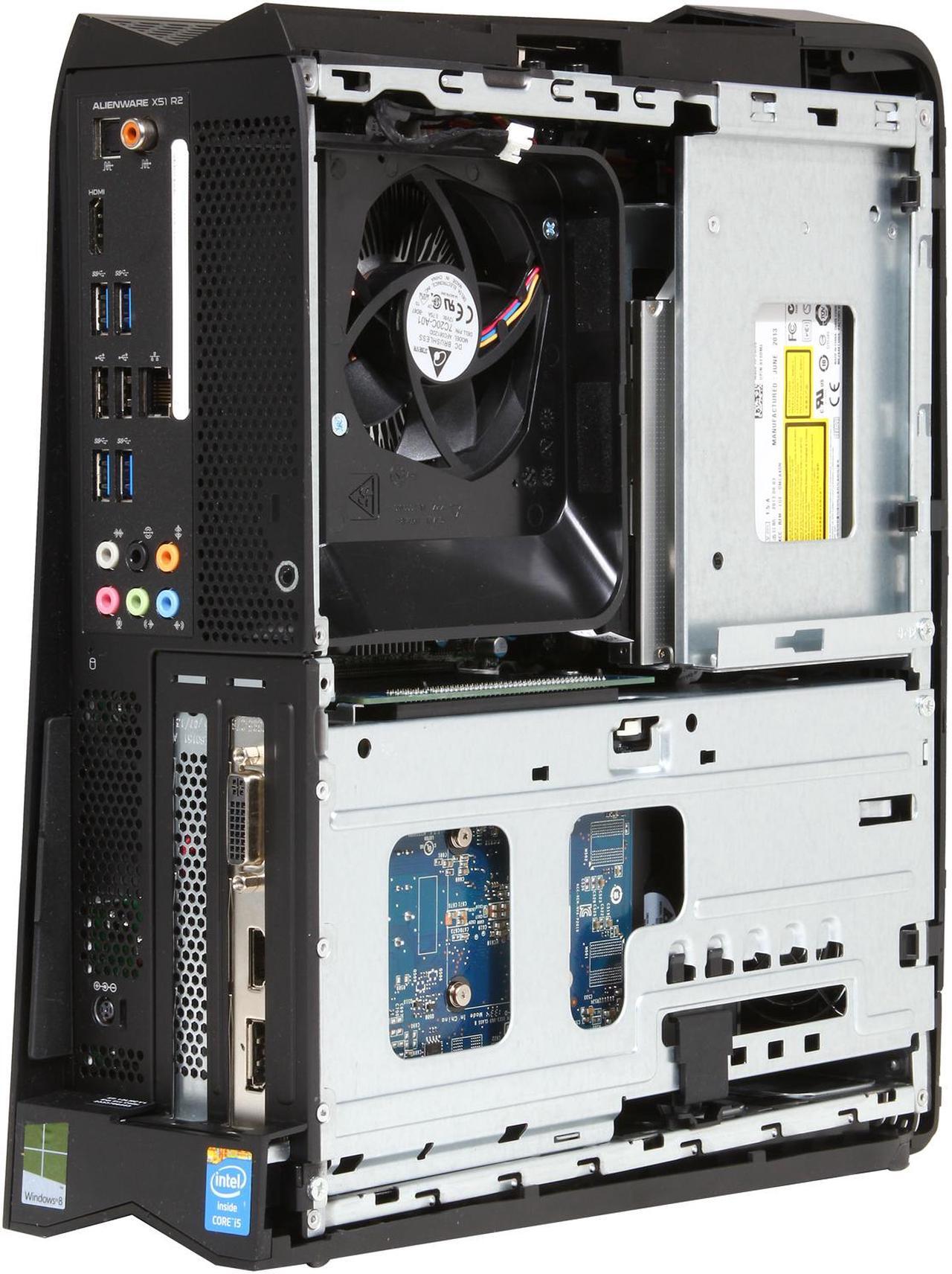 Alt view image 7 of 9 - Alienware Desktop PC X51 (AX51R2-5730BK) Intel Core i5-4440 8GB DDR3 1TB HDD NVIDIA GeForce GTX 645 Windows 8