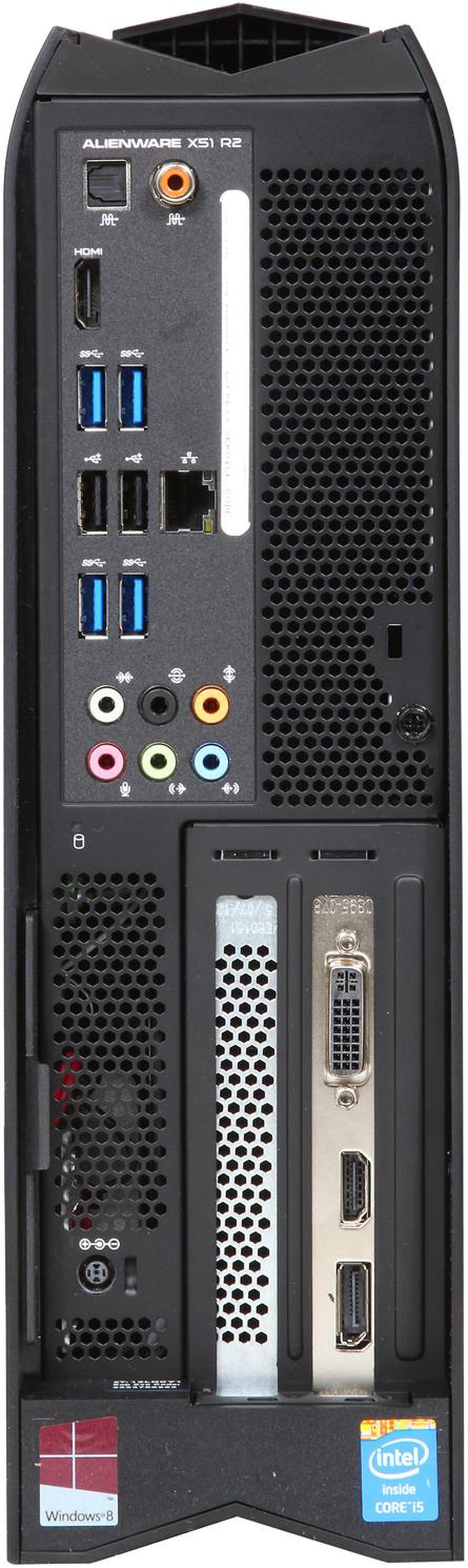 Alt view image 8 of 9 - Alienware Desktop PC X51 (AX51R2-5730BK) Intel Core i5-4440 8GB DDR3 1TB HDD NVIDIA GeForce GTX 645 Windows 8