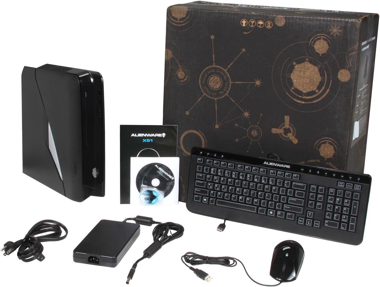 Alt view image 9 of 9 - Alienware Desktop PC X51 (AX51R2-5730BK) Intel Core i5-4440 8GB DDR3 1TB HDD NVIDIA GeForce GTX 645 Windows 8