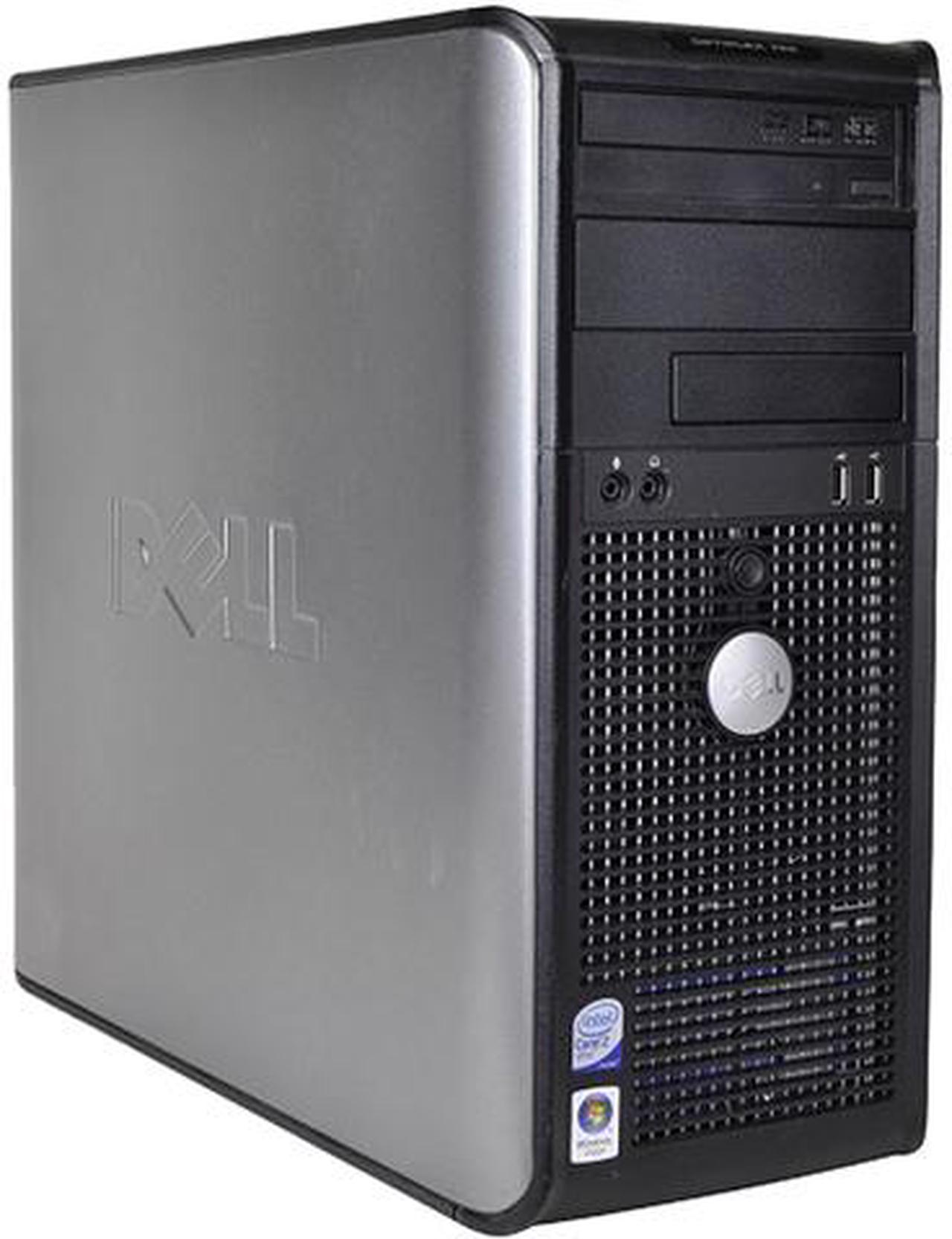 DELL Desktop PC OptiPlex 755T Intel Core 2 Duo E6550 2GB 160GB HDD Intel GMA 3100 Windows 7 Professional