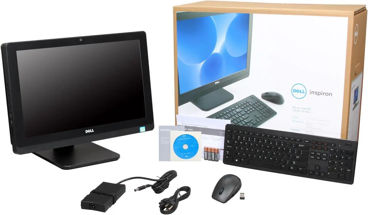 Alt view image 7 of 7 - DELL All-in-One PC Inspiron One io2020T-6670BK Intel Core i3-3240T 6GB DDR3 1TB HDD 20.0" Touchscreen Windows 8.1 (64Bit)