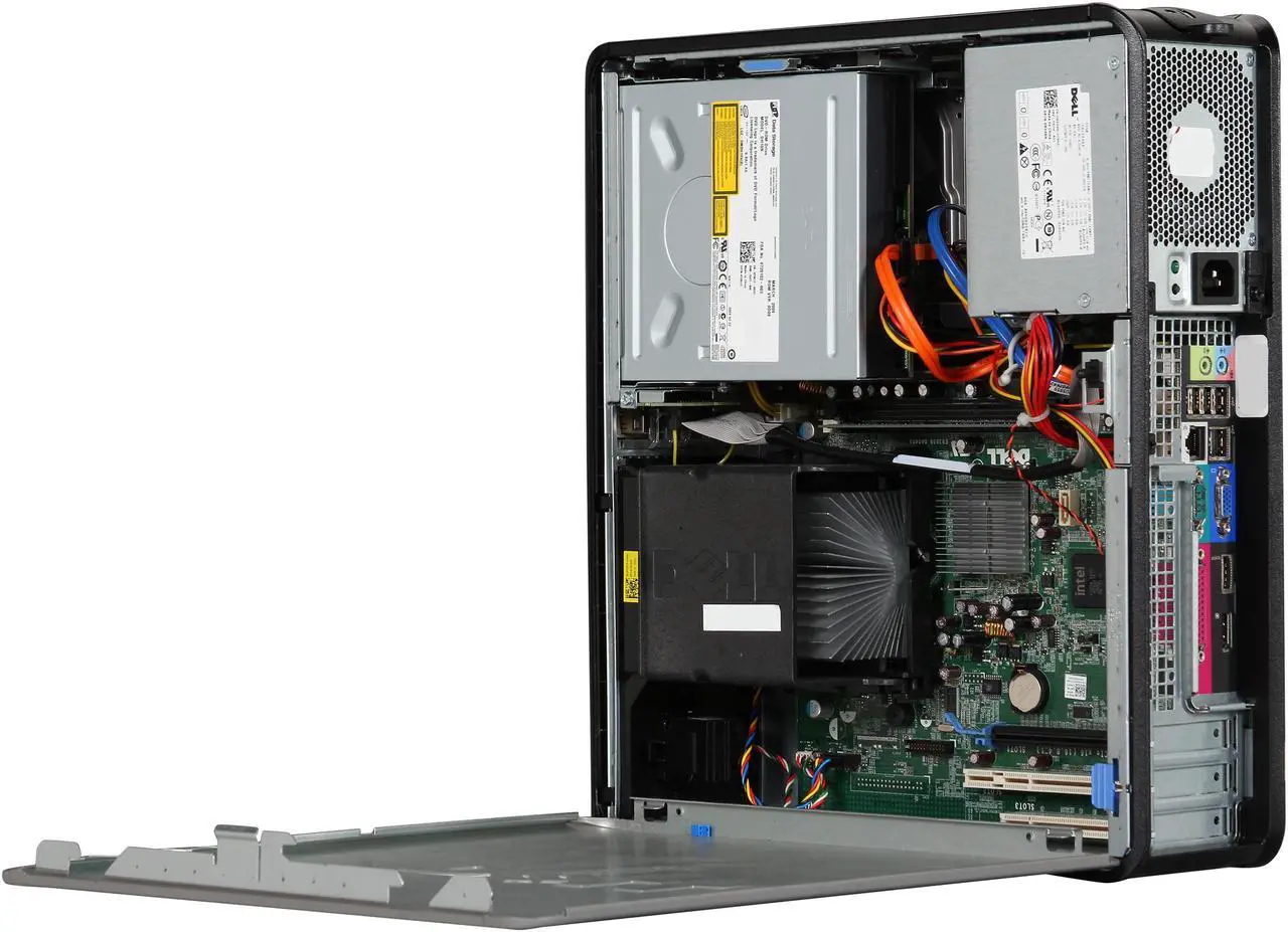 Alt view image 5 of 10 - Dell Optiplex 380 Desktop Tower Intel Dual Core 2.7Ghz 3GB DDR2 RAM 160GB HDD DVDROM Windows 7 Home Premium