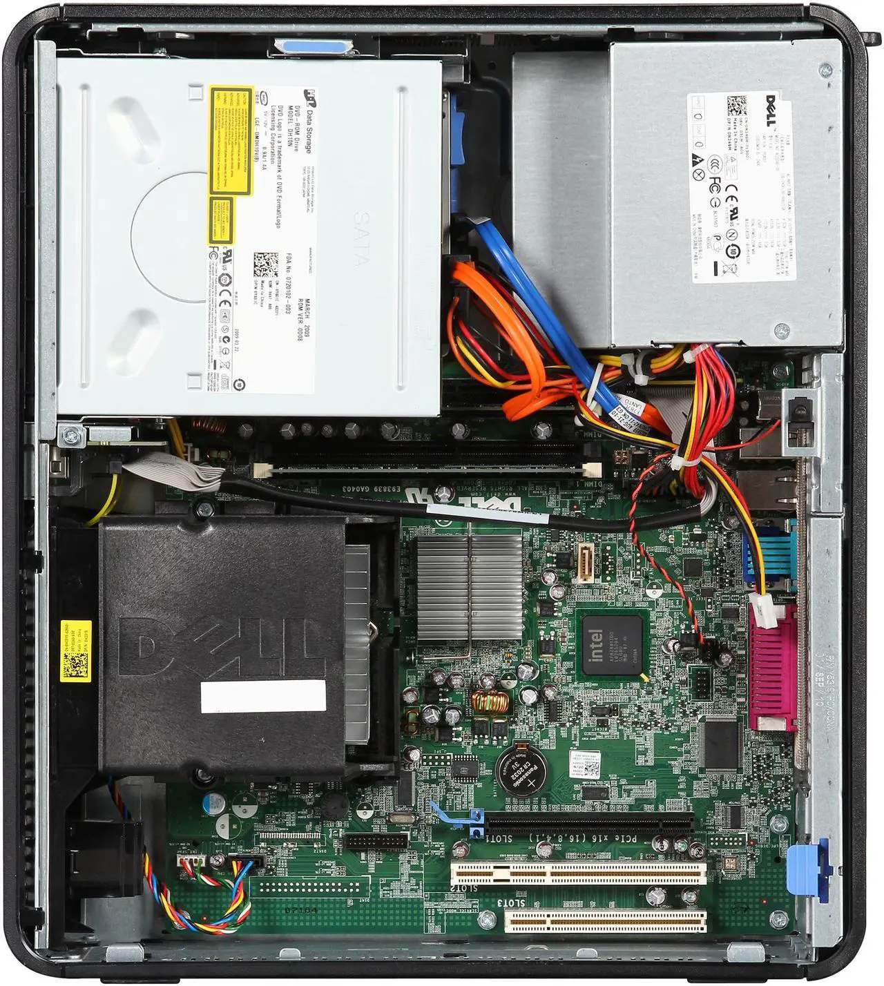 Alt view image 6 of 10 - Dell Optiplex 380 Desktop Tower Intel Dual Core 2.7Ghz 3GB DDR2 RAM 160GB HDD DVDROM Windows 7 Home Premium